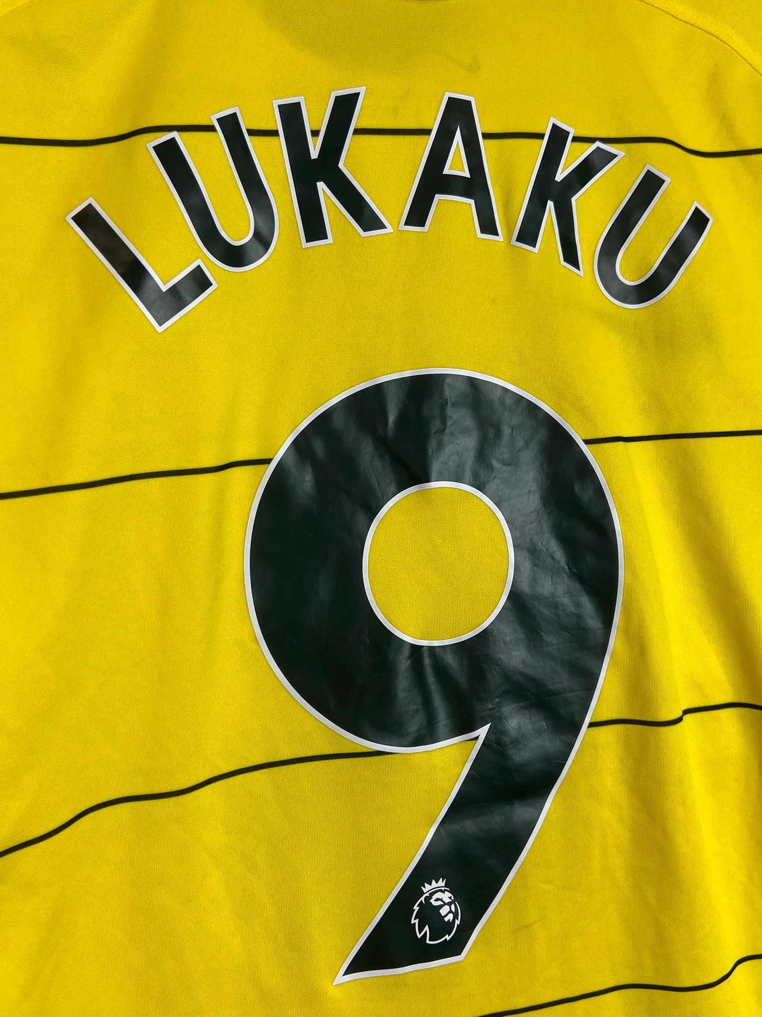 Nike Nike Chelsea FC Lukaku Jersey Yellow Size L Size US L / EU 52-54 / 3 - 8 Thumbnail