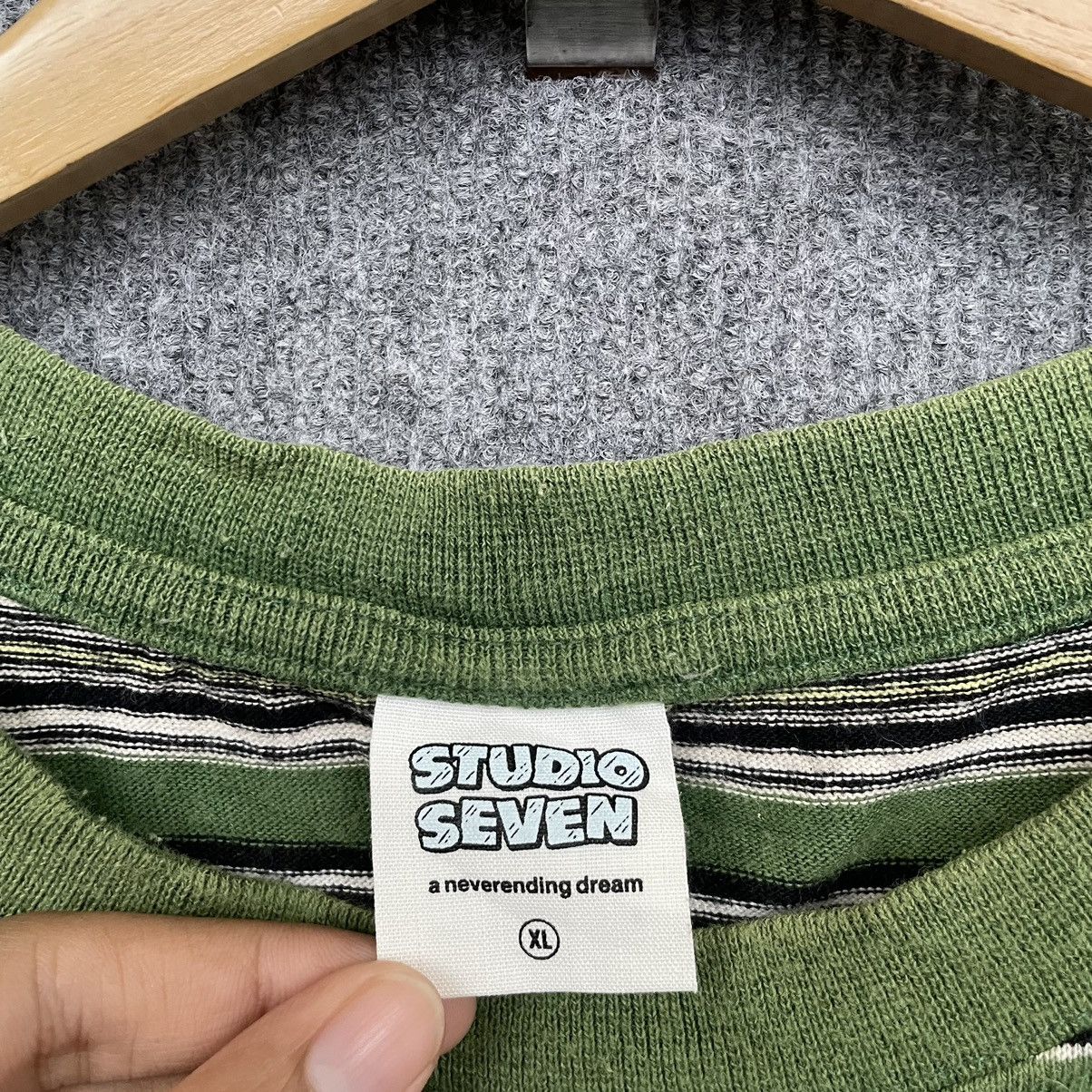 Japanese Brand × Studio Seven Studio Seven Oversized Stripes T Shirt Size US XL / EU 56 / 4 - 3 Thumbnail