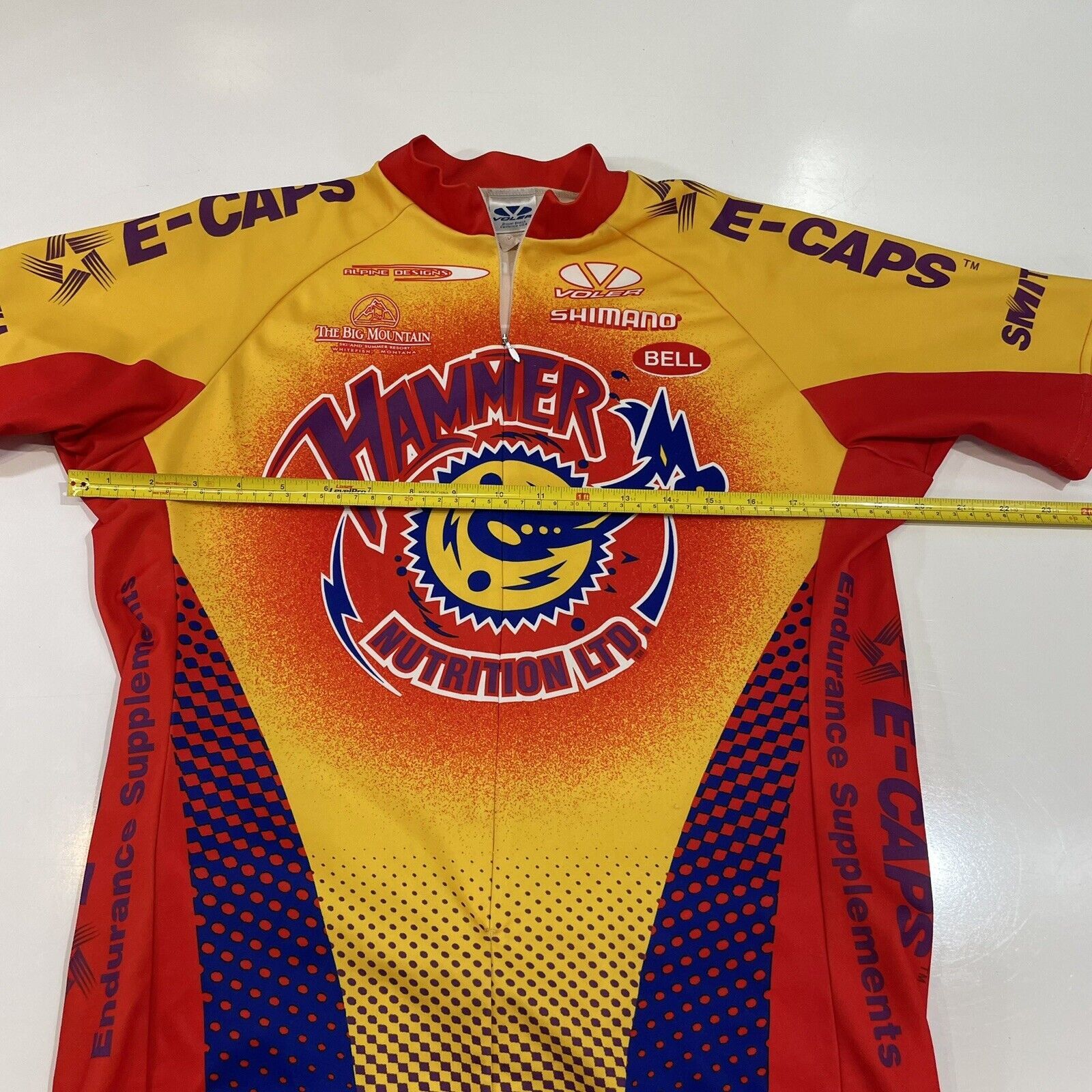 Other Voler Cycling Jersey Shirt Hammer Nutrition Blue Triathlon Size US L / EU 52-54 / 3 - 4 Thumbnail