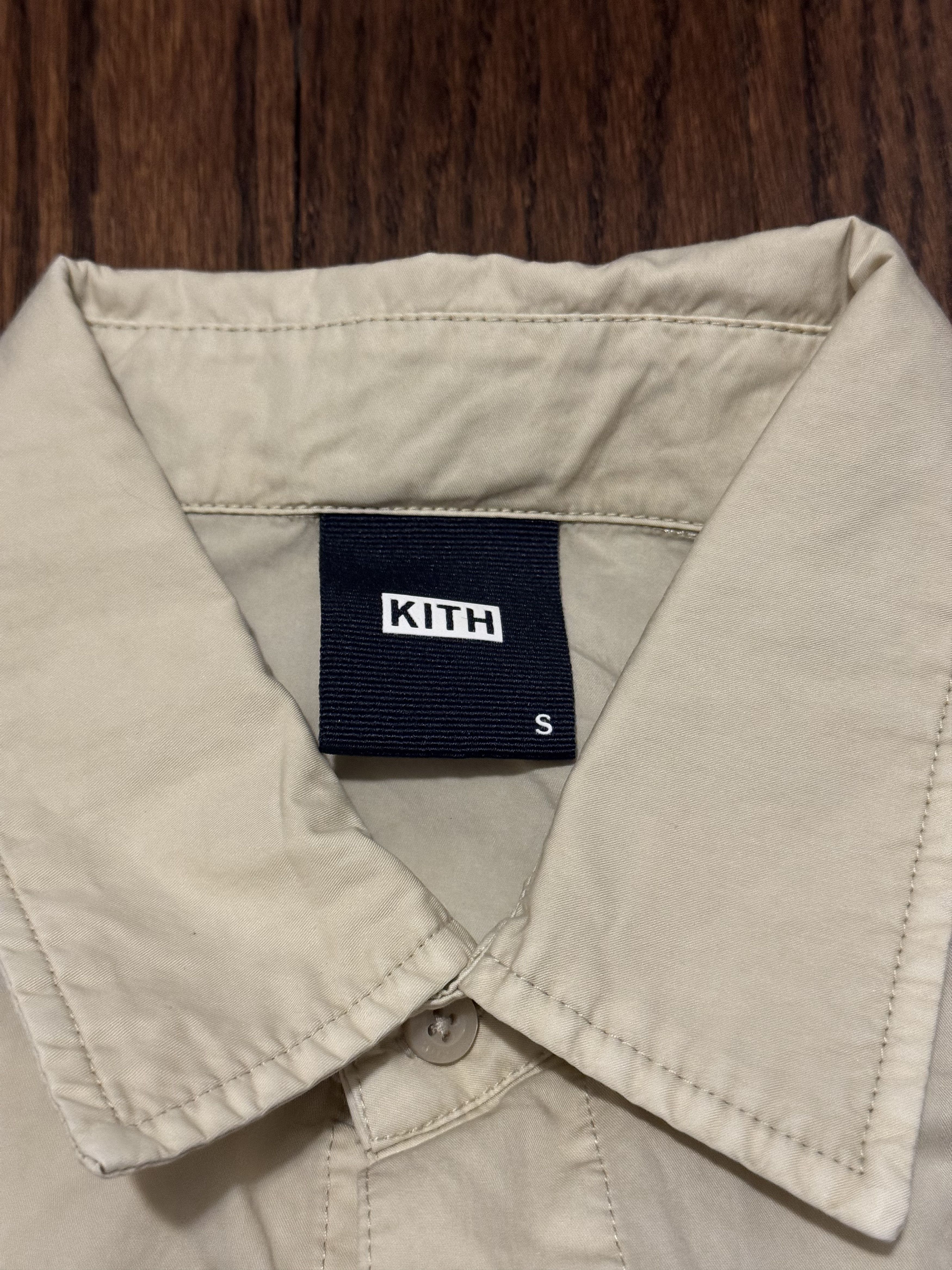 Kith Kith Beige Short Sleeve Button Up Shirt Size US S / EU 44-46 / 1 - 4 Thumbnail