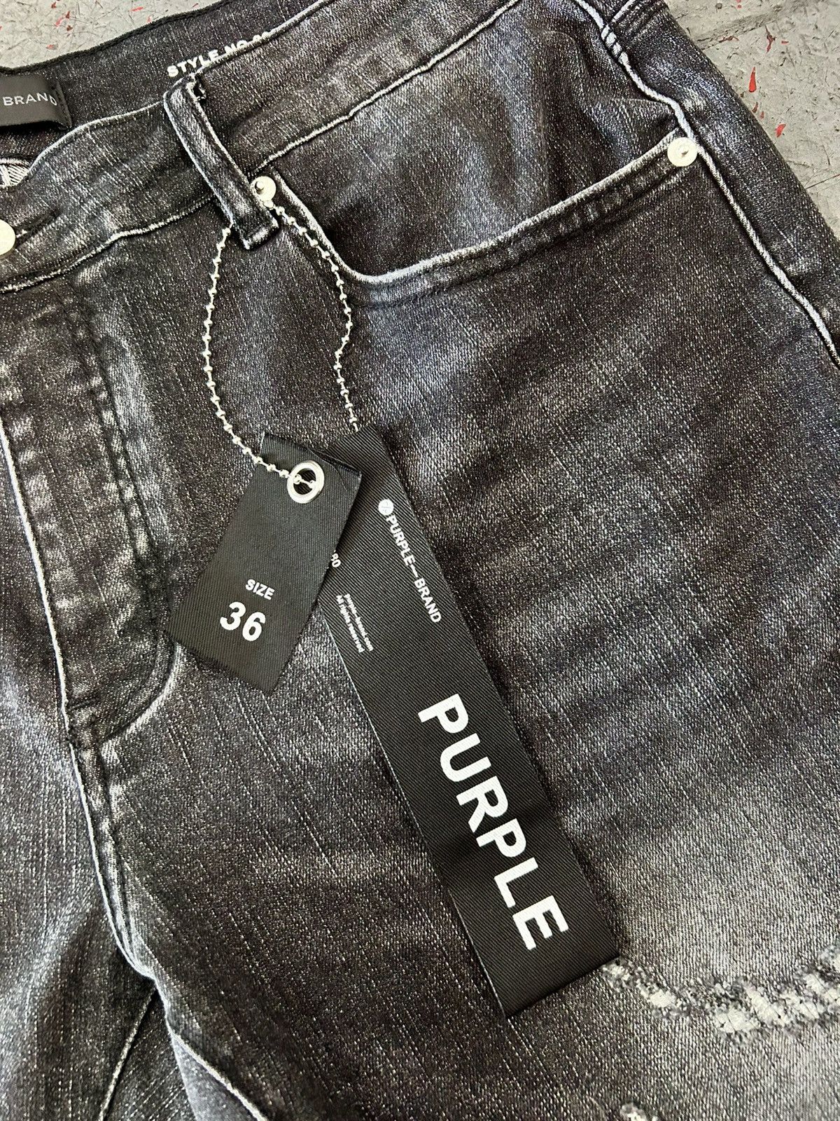 Purple Brand Purple Brand P001 low-rise Size 36 NEW Size US 36 / EU 52 - 2 Thumbnail