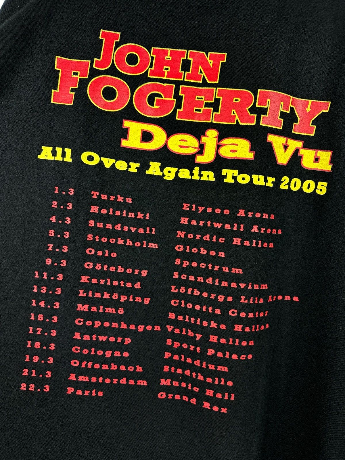 Band Tees Vintage 2005 John Fogerty Deja Vu All Over Again Tour Tee Size US M / EU 48-50 / 2 - 12 Thumbnail