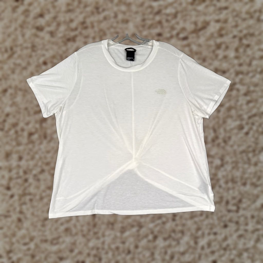 The North Face The North Face Shirt Women XL White Twist Back Knot Crew Cotton READ Size XL / US 12-14 / IT 48-50 - 1 Thumbnail
