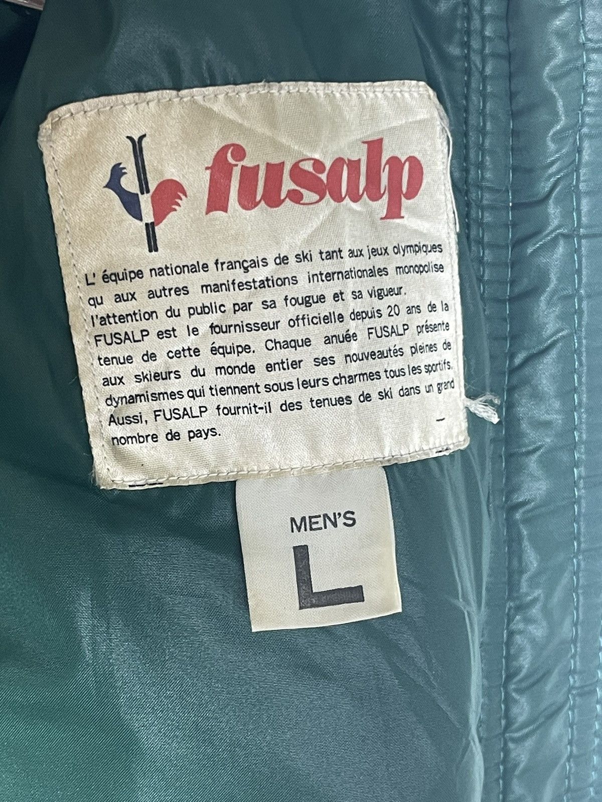 Fusalp × Japanese Brand × Vintage Vintage Fusalp zipper jacket Size US M / EU 48-50 / 2 - 8 Thumbnail