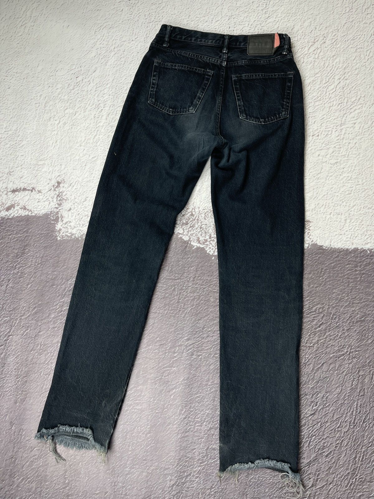 Acne Studios Acne Studios Bla Konst Jeans Black Overdye Fly Fits Unisex Size 27" / US 4 / IT 40 - 14 Thumbnail