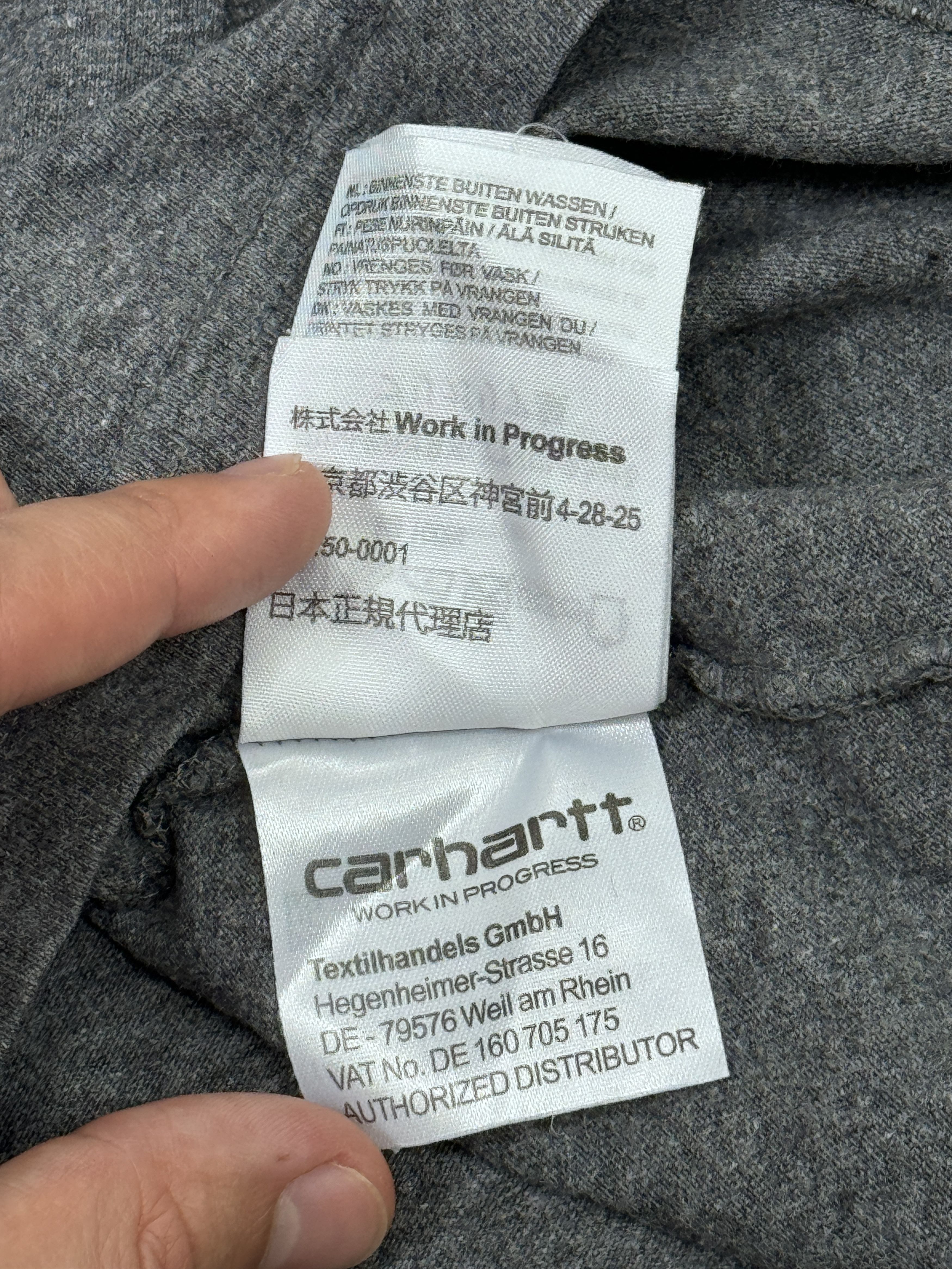Carhartt Carhartt T-Shirt College Script Chest Logo Size US L / EU 52-54 / 3 - 11 Thumbnail