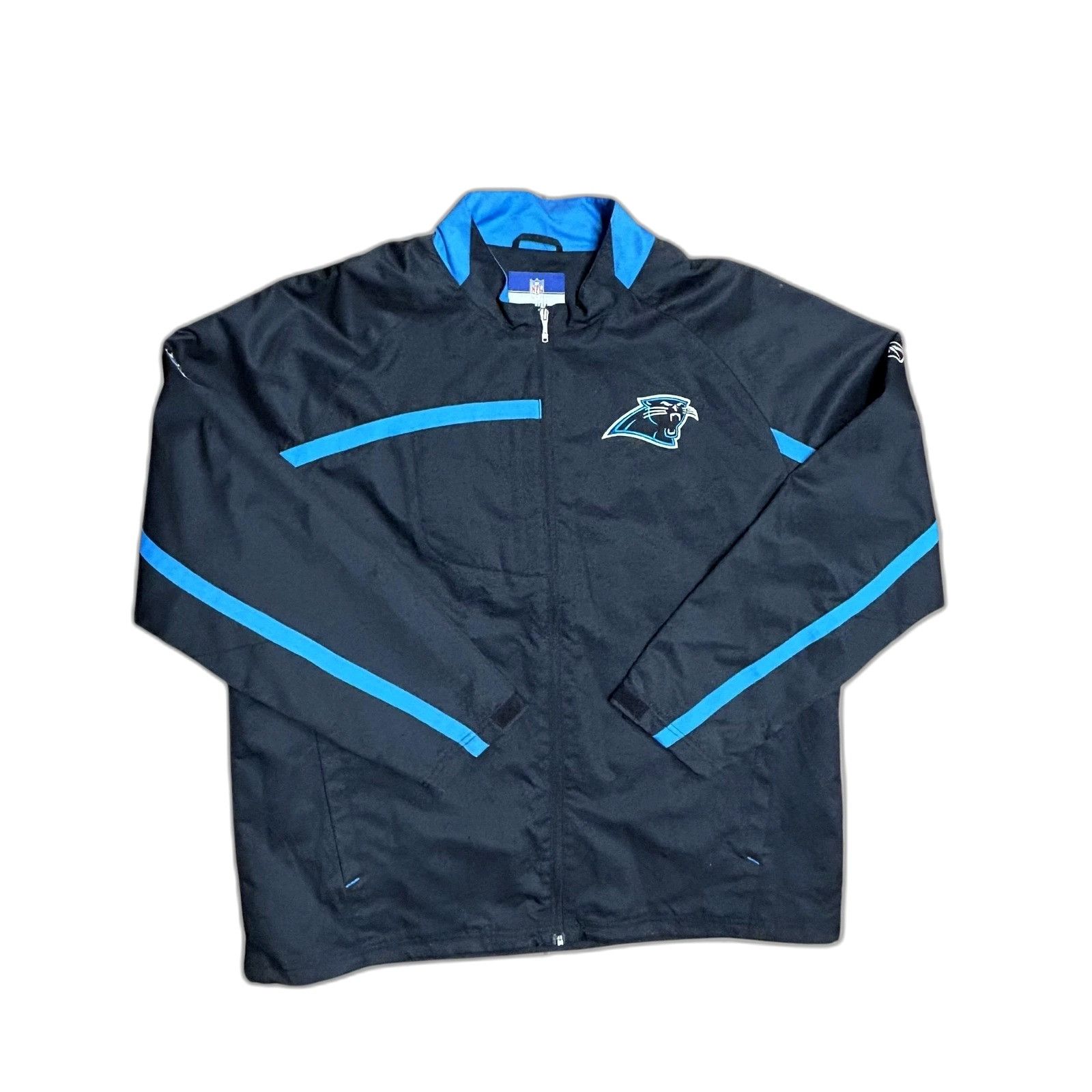 Reebok Carolina Panthers NFL Reebok Jacket Black On FIeld Size US XL / EU 56 / 4 - 4 Thumbnail