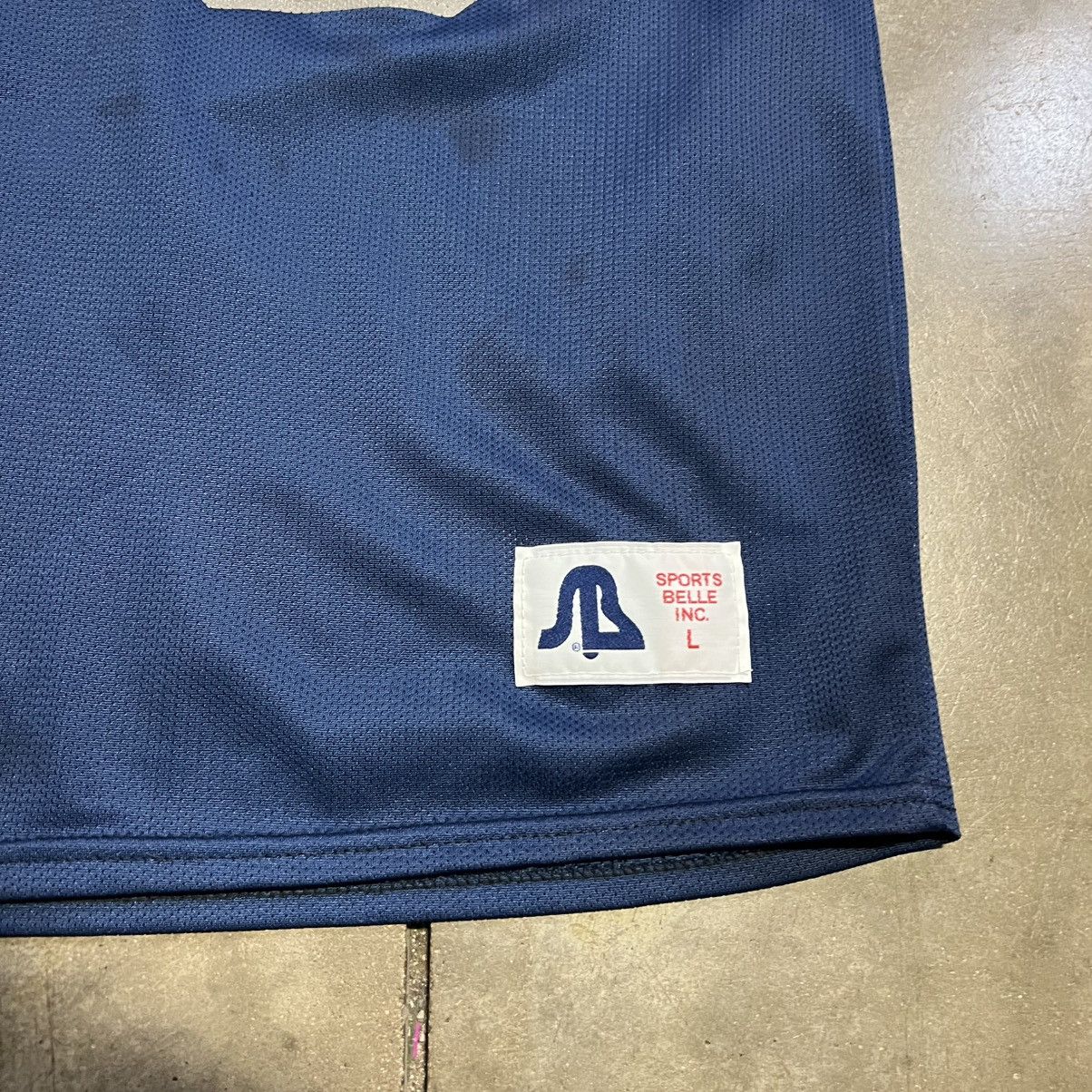 Vintage Vintage Mesh Football Jersey Practice Warm Up Cropped 80s Size US L / EU 52-54 / 3 - 7 Thumbnail