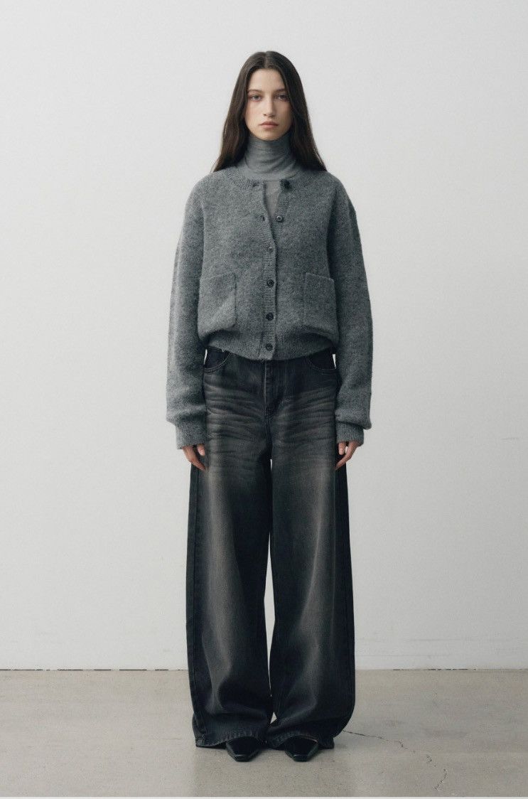 Other Noire Black Cat Wide Denim Size US 34 / EU 50 - 5 Thumbnail
