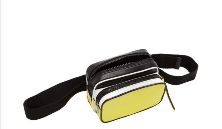 Givenchy Givenchy Black and Yellow MC3 Belt Bag Size ONE SIZE - 1 Thumbnail