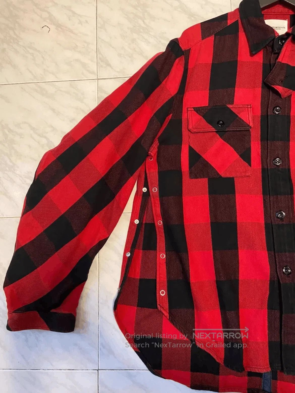 Takahiromiyashita The Soloist. Sz 44 Takahiromiyashita the Soloist 19AW CPO Plaid Jacket. Size US S / EU 44-46 / 1 - 4 Thumbnail