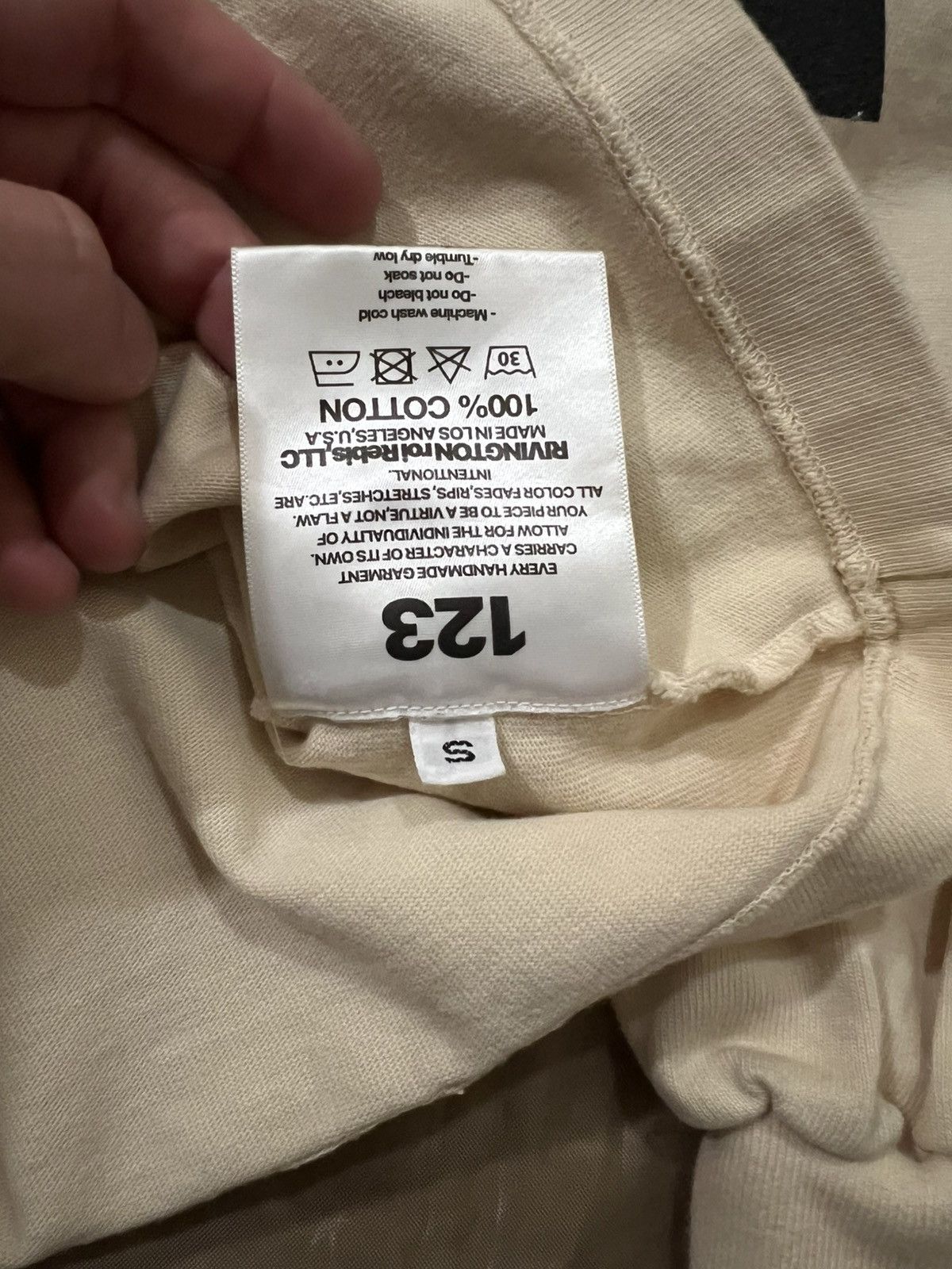 RRR-123 Fear of God x RRR123 Revival LS size S Size US S / EU 44-46 / 1 - 6 Thumbnail