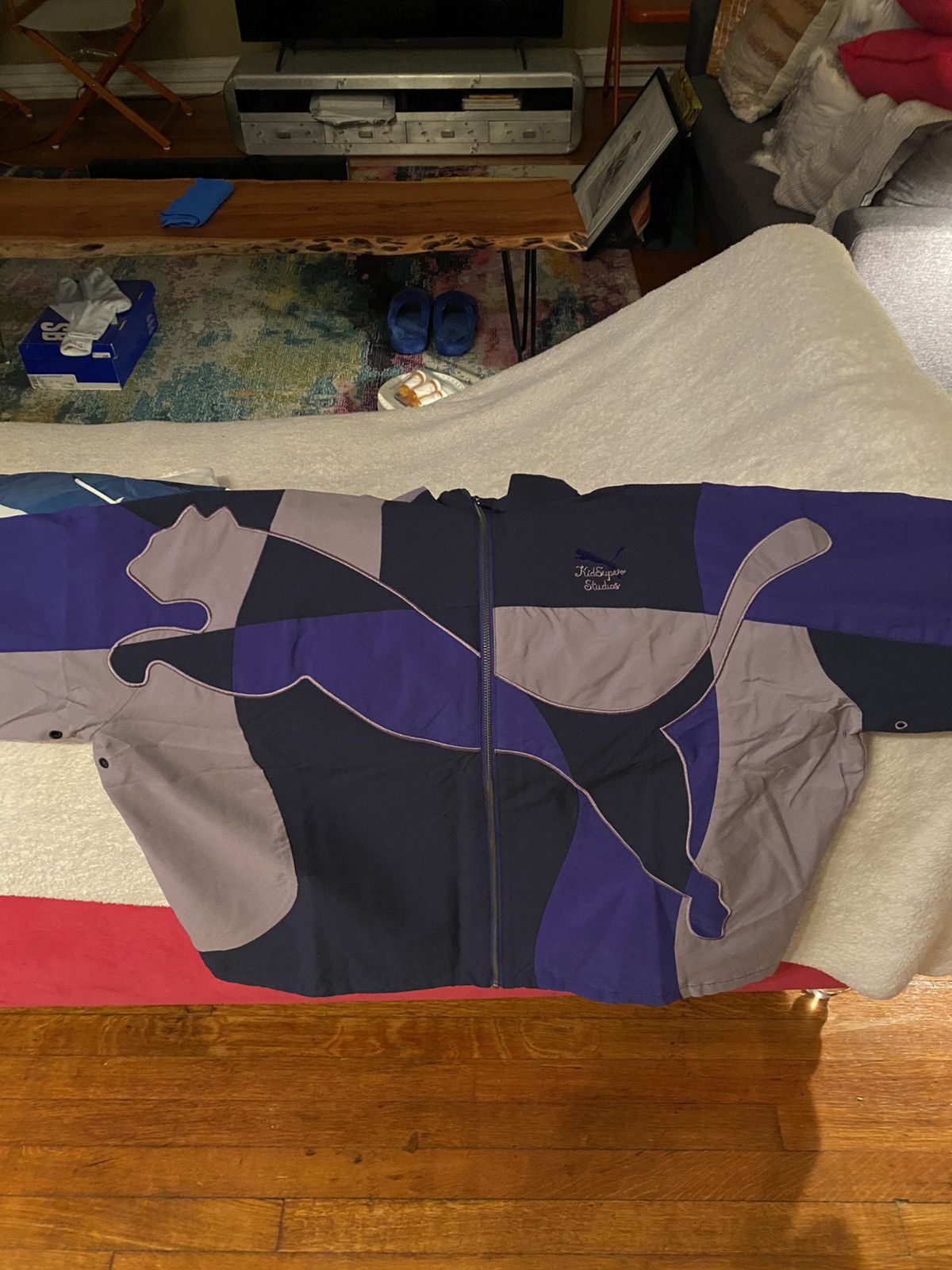 KidSuper × Puma Kidsuper X Puma Patchwork Track Jacket Size US XL / EU 56 / 4 - 1 Thumbnail