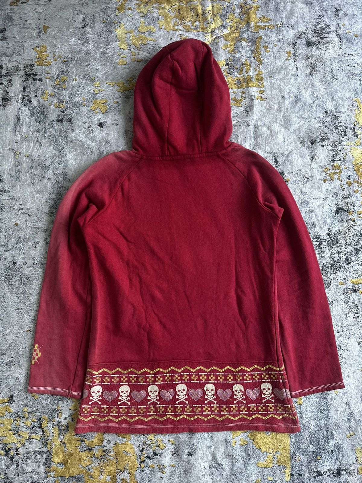 Seditionaries CRAZY TRASHED JAPAN SKULL IN LOVE HOODIE SEDITIONARIES STYLE Size US S / EU 44-46 / 1 - 5 Thumbnail