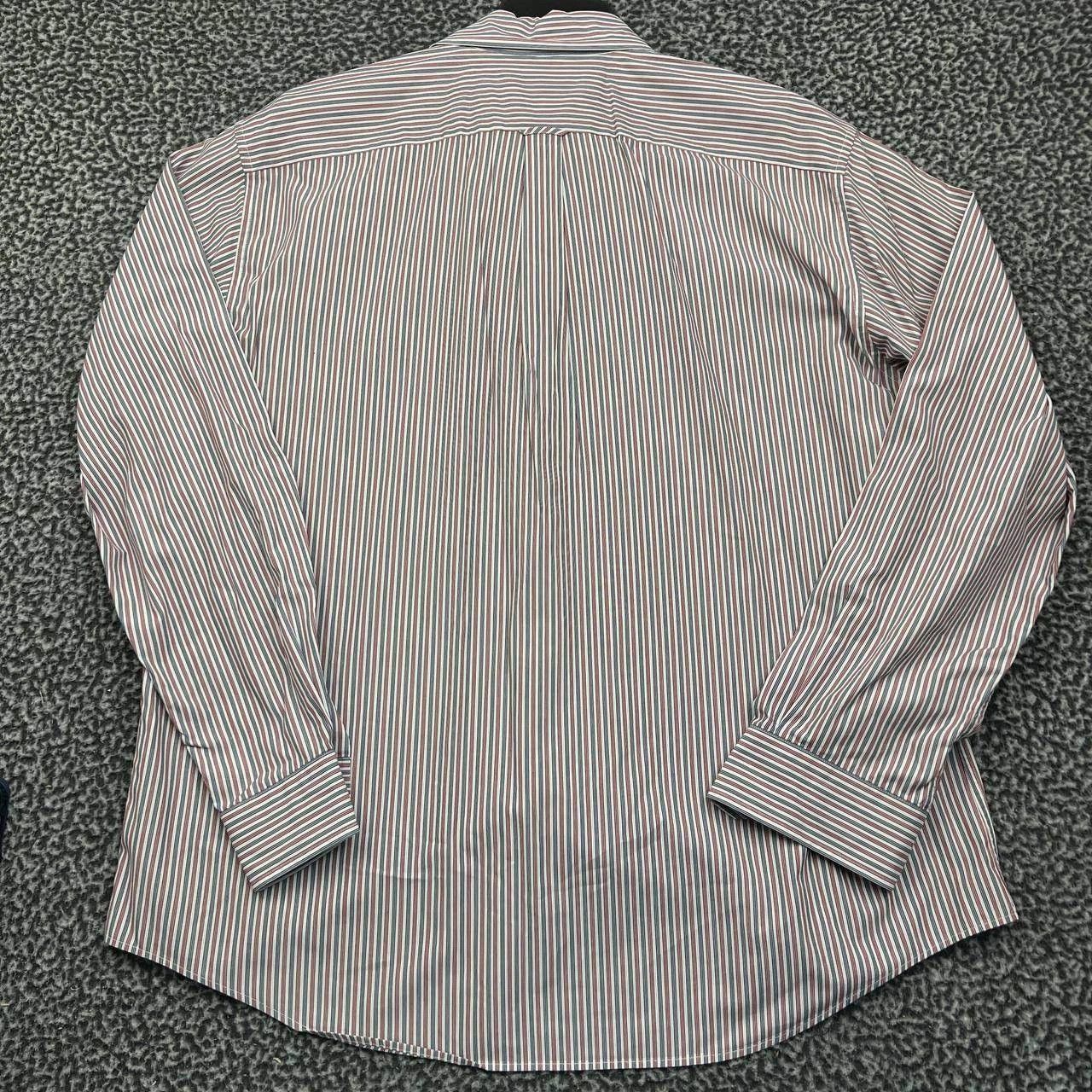 Nautica Nautica Button Down Shirt Men Extra Large Striped Cotton Size US XL / EU 56 / 4 - 2 Thumbnail