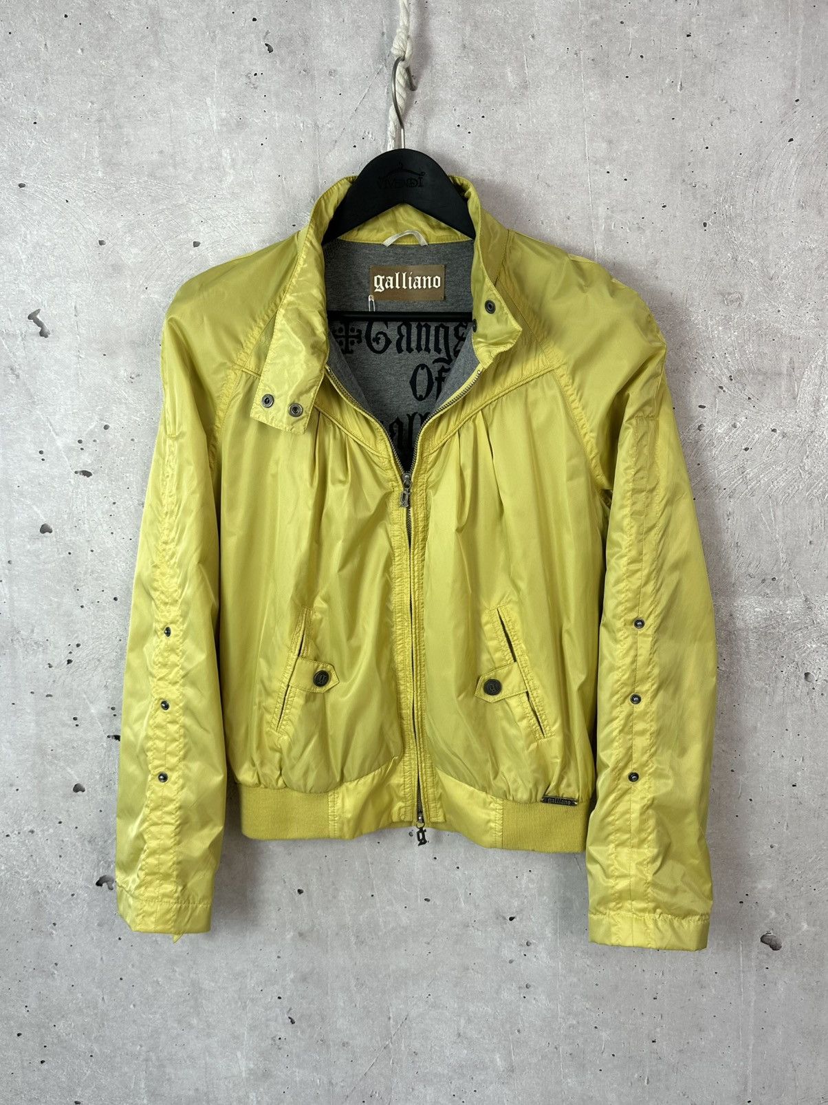 John Galliano John Galliano Vintage Yellow Gangs of Galliano Womens Jacket Size M / US 6-8 / IT 42-44 - 1 Thumbnail