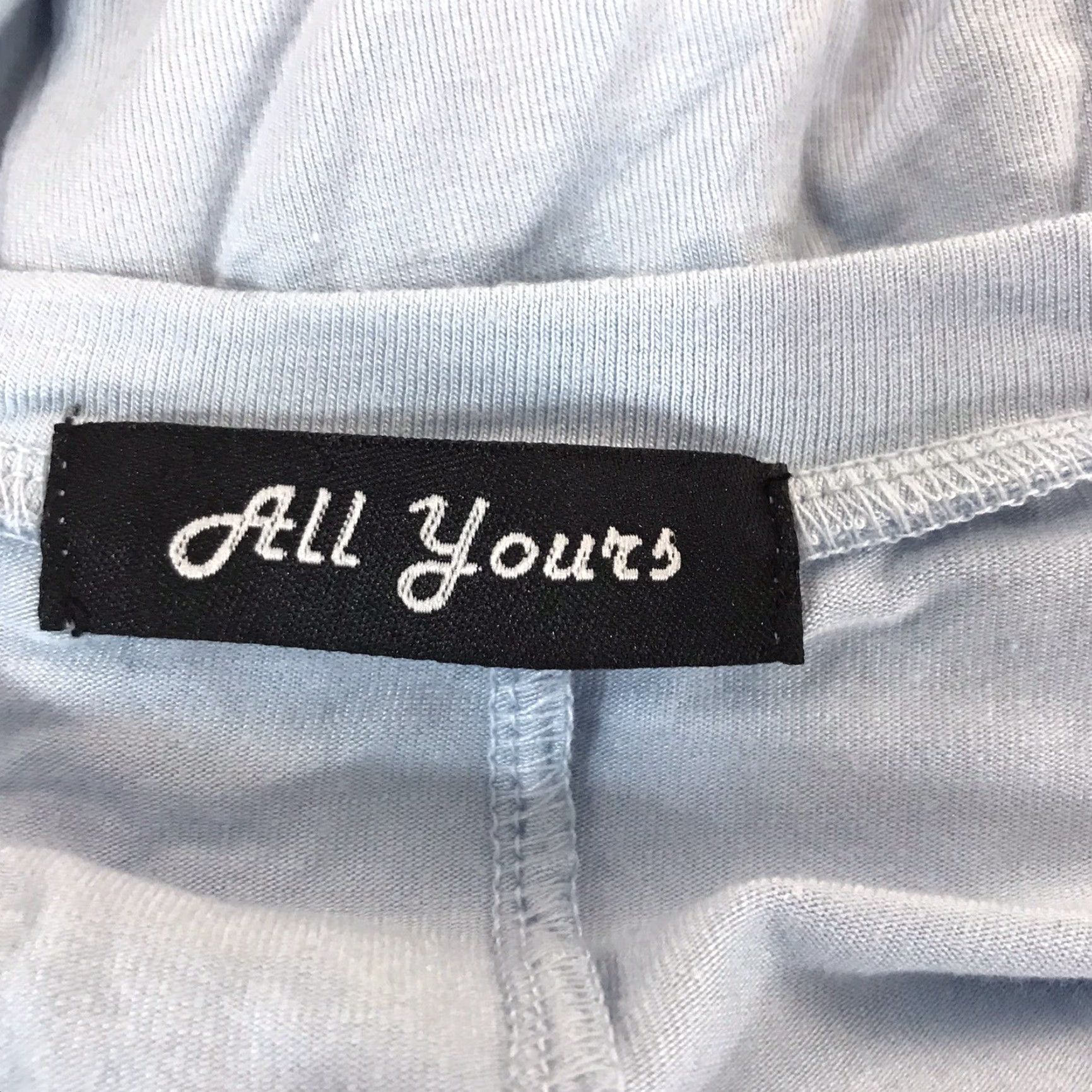 Vintage VINTAGE All Yours Casual Blue 3/4 Sleeve Asymmetrical Dress Womens Size L Size L / US 10 / IT 46 - 3 Thumbnail