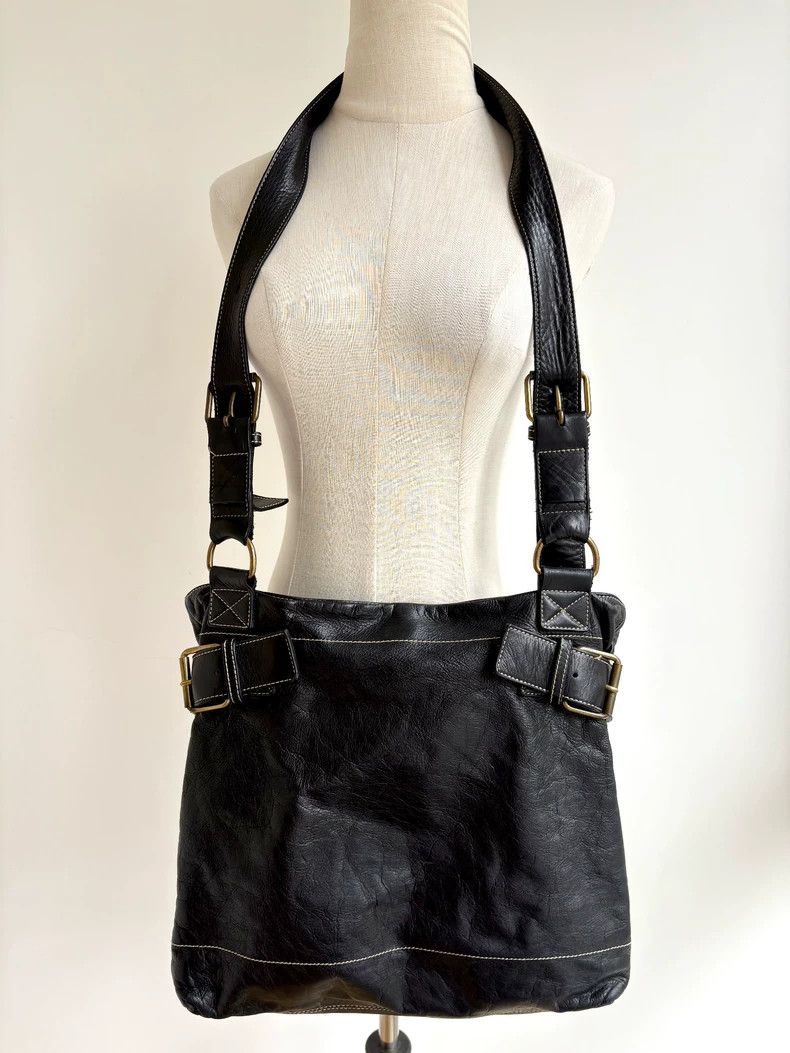 Vivienne Westwood Vivienne Westwood size os Saturn leather slanted car bag Size ONE SIZE - 3 Thumbnail