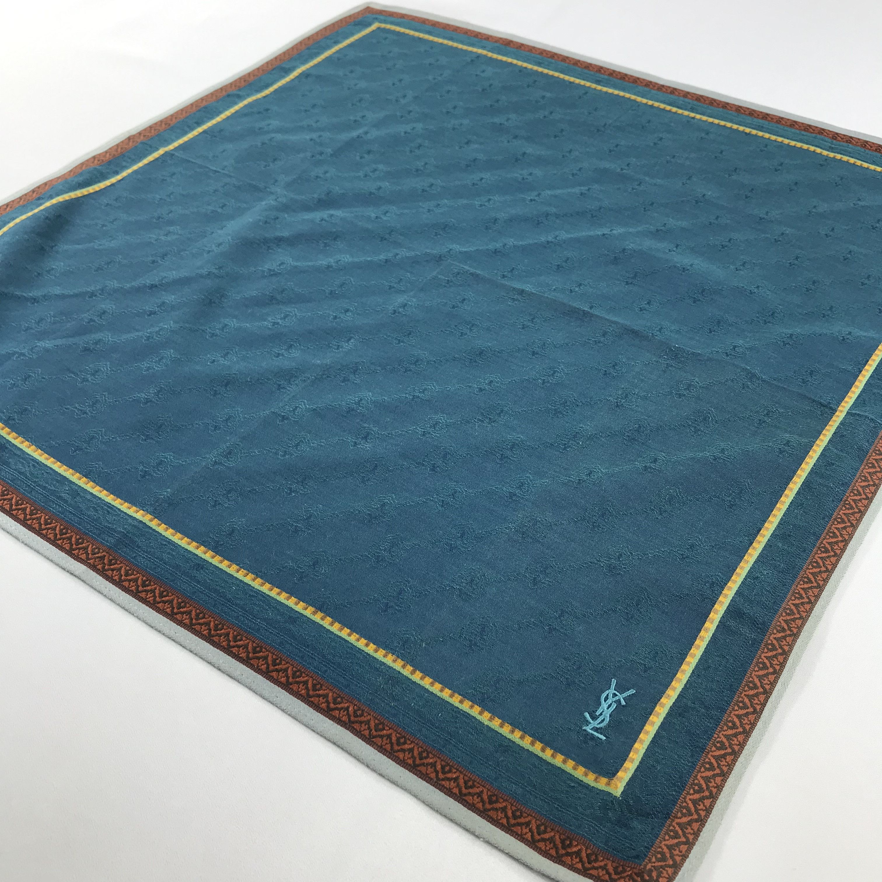 Vintage × Yves Saint Laurent Yves Saint Laurent Bandana /Handkerchief/Neckerchief -S2137 Size ONE SIZE - 2 Thumbnail