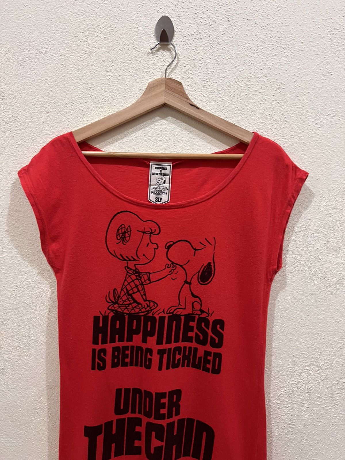 Japanese Brand Japanese Brand SLY X Peanuts Cartoon Tshirt Size S / US 4 / IT 40 - 3 Thumbnail