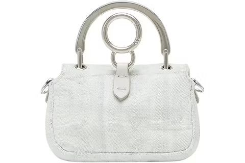 Fendi o1loc1c0824 Size: OS / Baguette Maxi Handle in White Size ONE SIZE - 2 Thumbnail