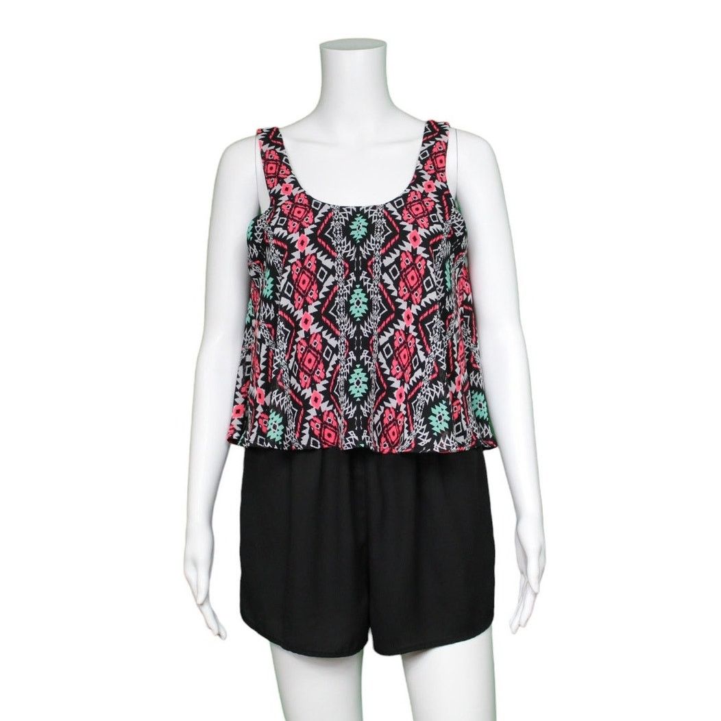 Other Love Blossom Sleeveless Romper Women's Size Medium Size 30" / US 8 / IT 44 - 1 Thumbnail