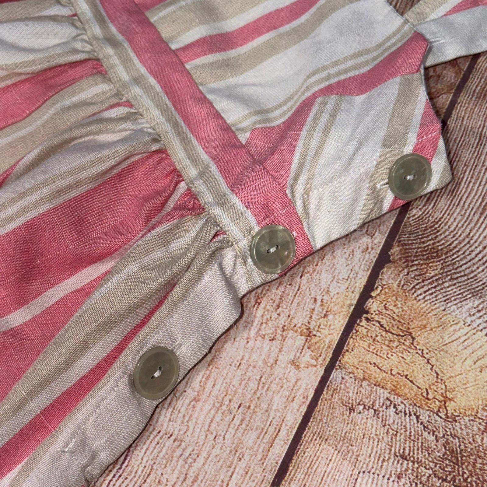 Other Bonnie Jean Girls' Size 5 Striped Jumpsuit Size 24" / US 00 / IT 34 - 4 Thumbnail