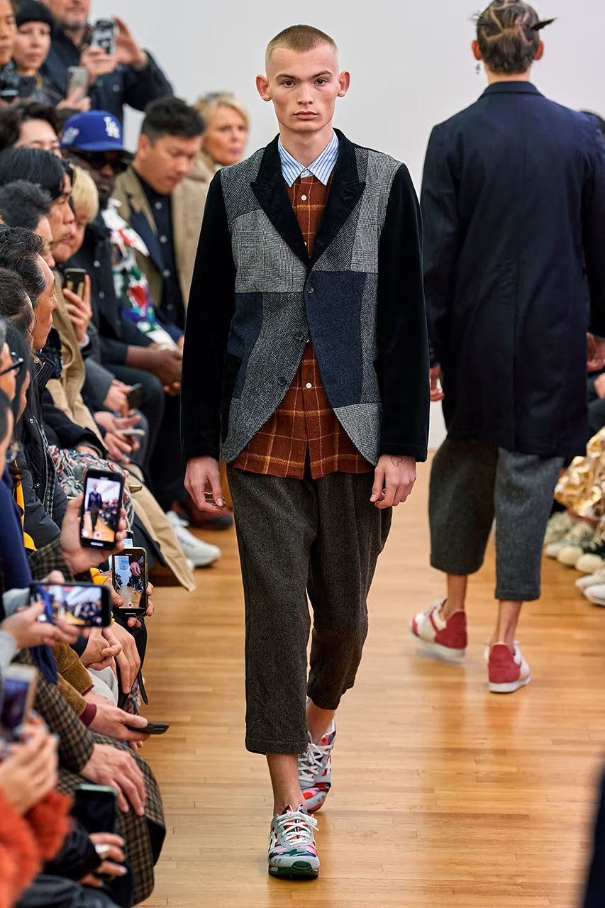 Comme Des Garcons Wool Long Short Pants Rei Kawakubo