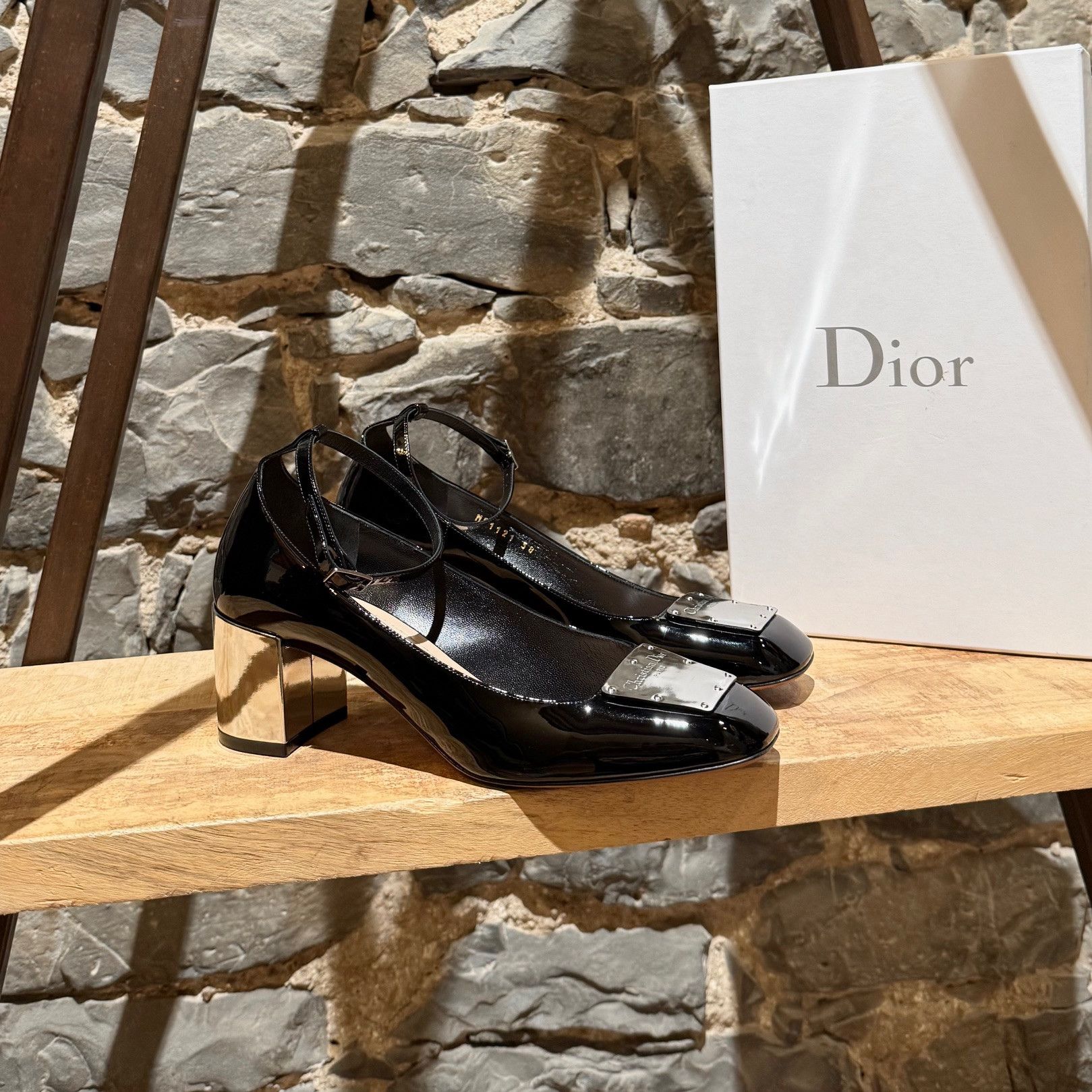 Dior × John Galliano × Vintage DIOR Black Satin Crystal