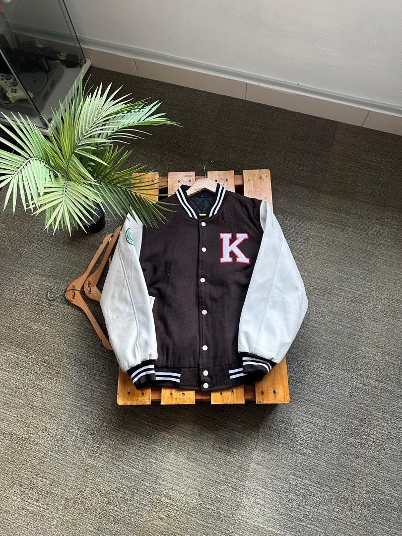 KOREA UNIVERSITY LEATHER VARSITY