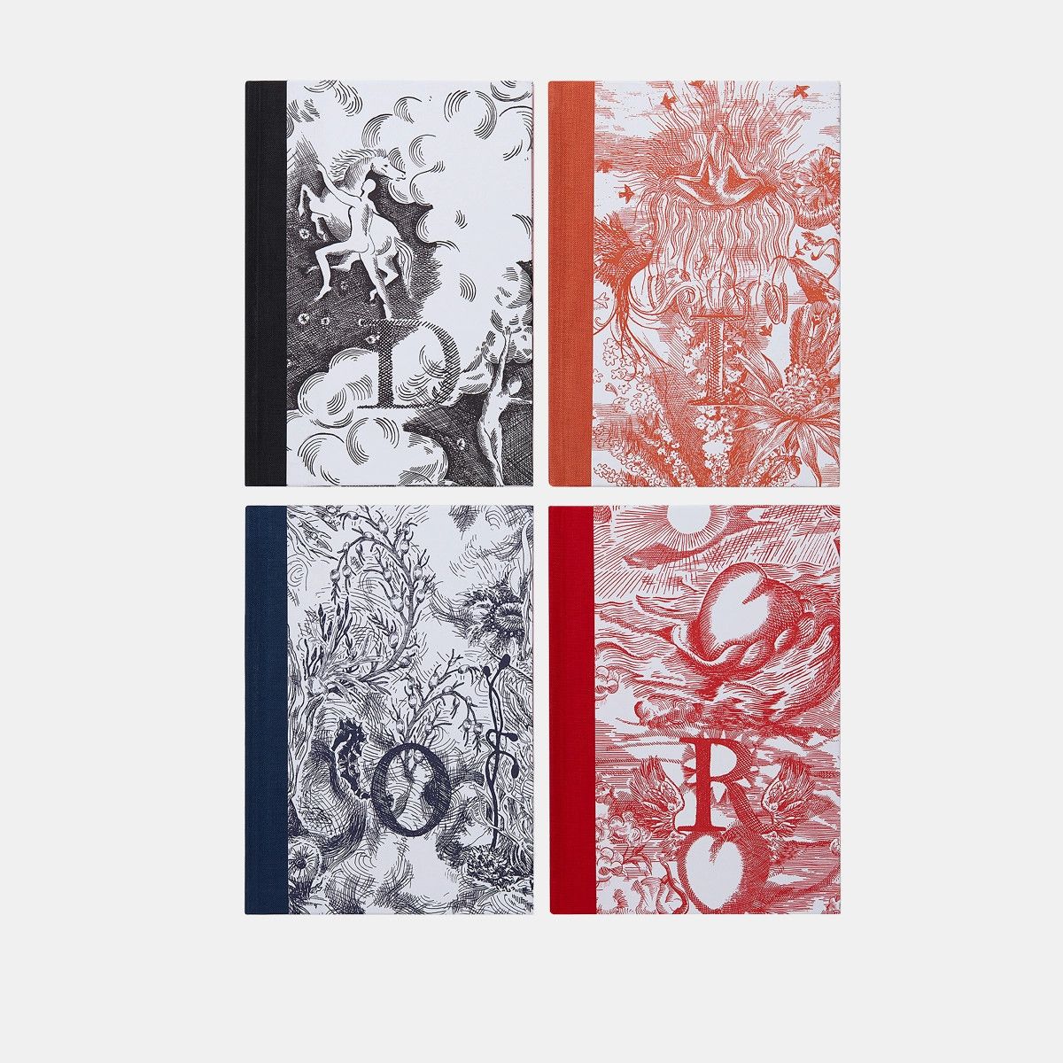 Dior o1bcso1str0624 Size: OS / 4 Set Notebooks in Multicolor Size ONE SIZE - 1 Thumbnail