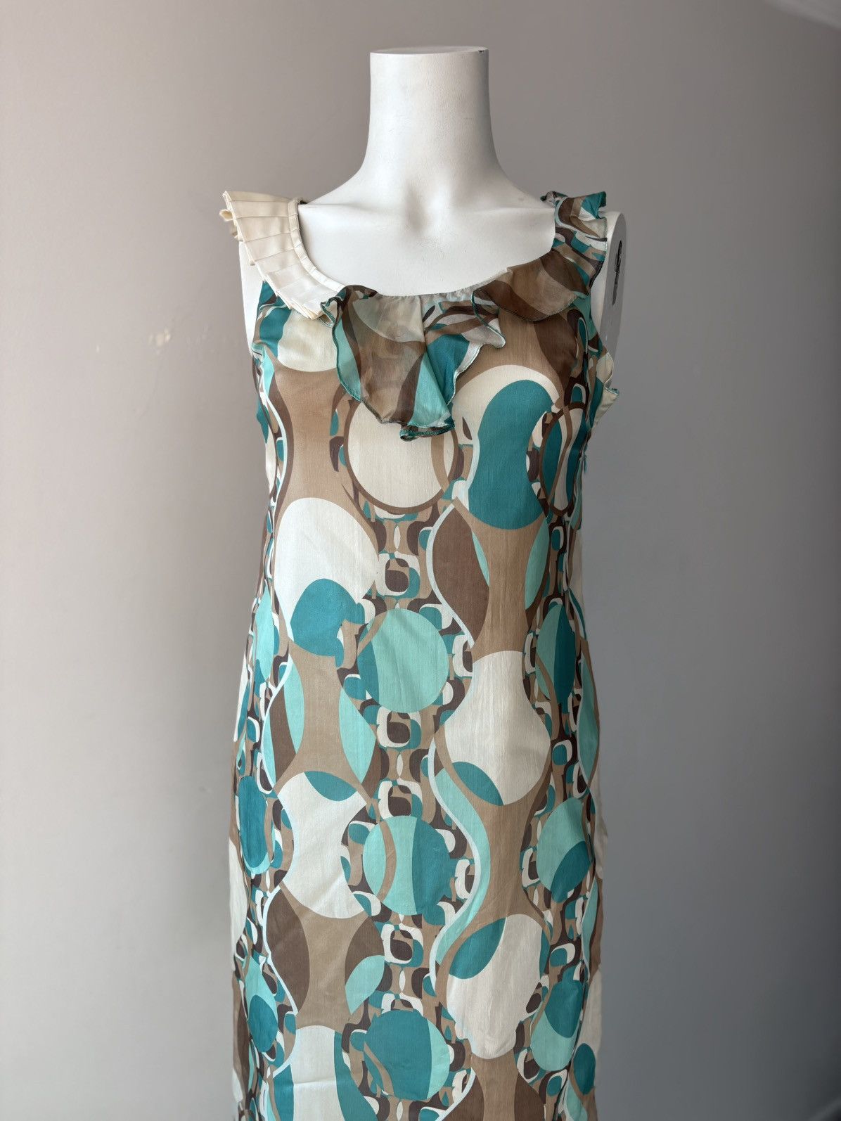 Vintage Silk dress Size S / US 4 / IT 40 - 16 Thumbnail