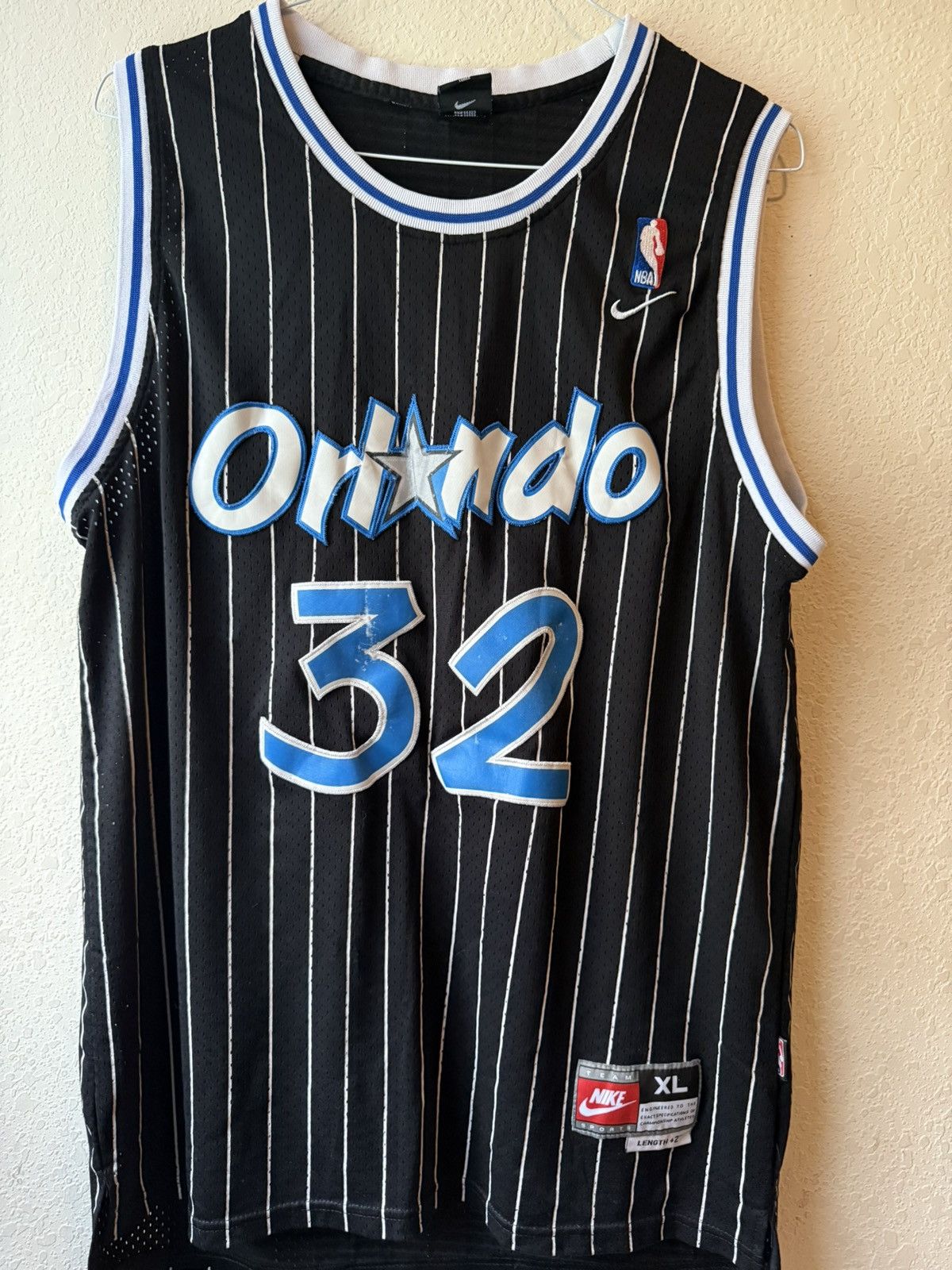 Nike Authentic Nike Vintage Orlando Shaq Jersey Size US XL / EU 56 / 4 - 1 Thumbnail