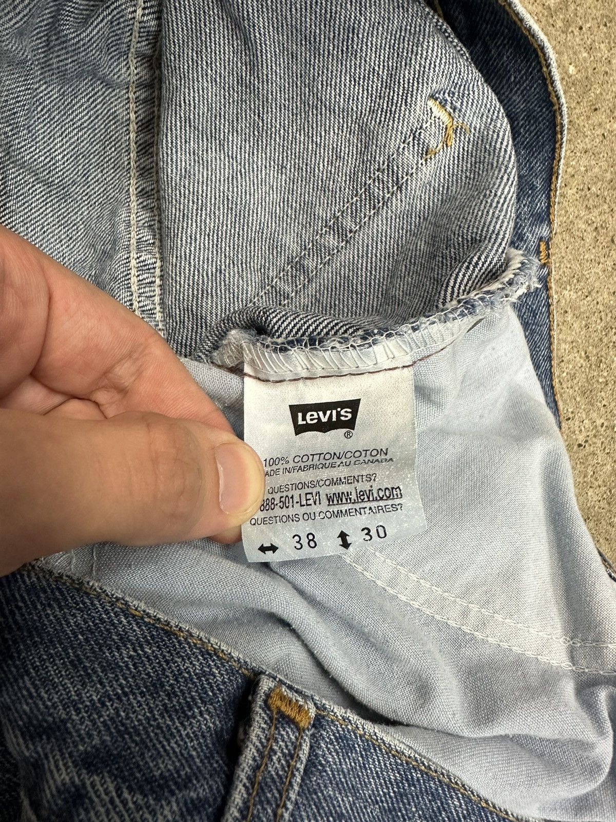 Levi's × Vintage Vintage Levi’s Orange Tab Midwash Jeans Size 36 Size US 36 / EU 52 - 3 Thumbnail