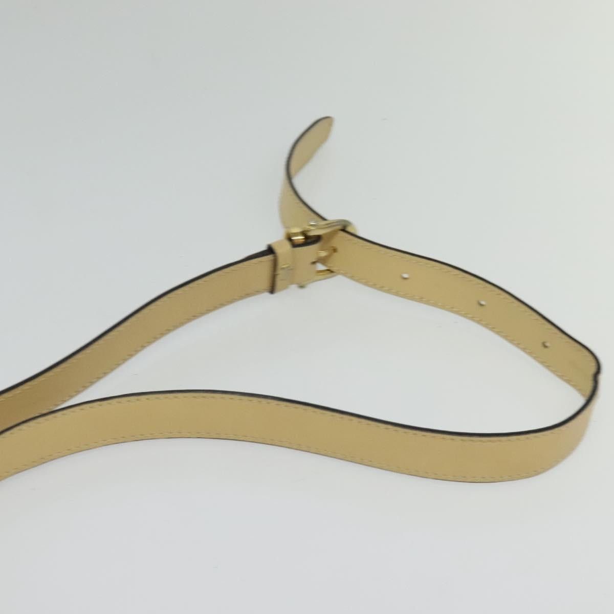 Celine CELINE Shoulder Bag Leather Beige Gold Size ONE SIZE - 8 Thumbnail