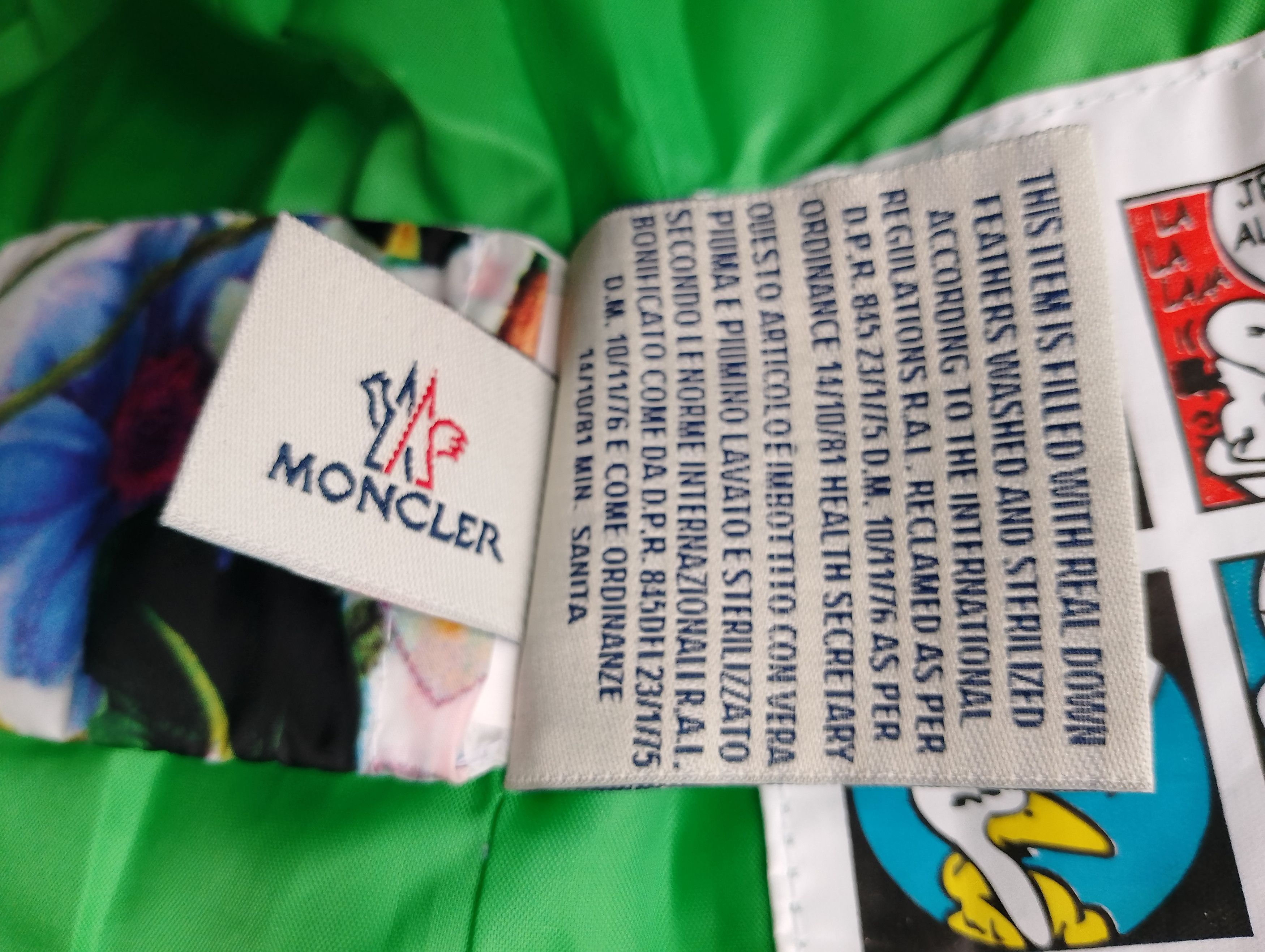 Moncler Moncler floral printed puffer jacket women Size M / US 6-8 / IT 42-44 - 10 Thumbnail