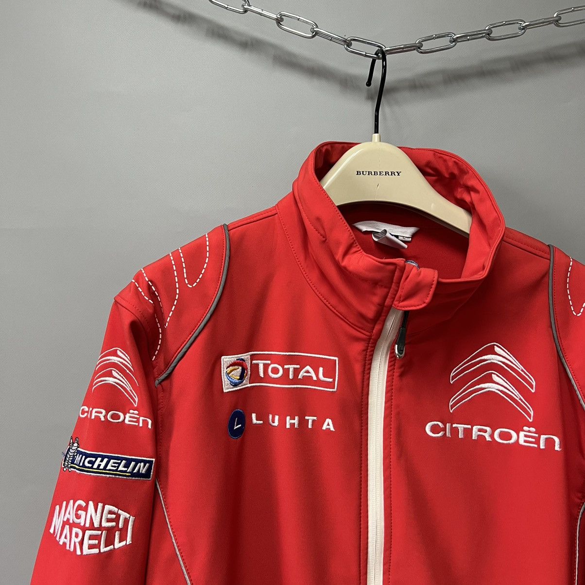 Vintage Citroen Racing Formula One Jacket WRC Rally Racing Luhta y2k Size US L / EU 52-54 / 3 - 4 Thumbnail