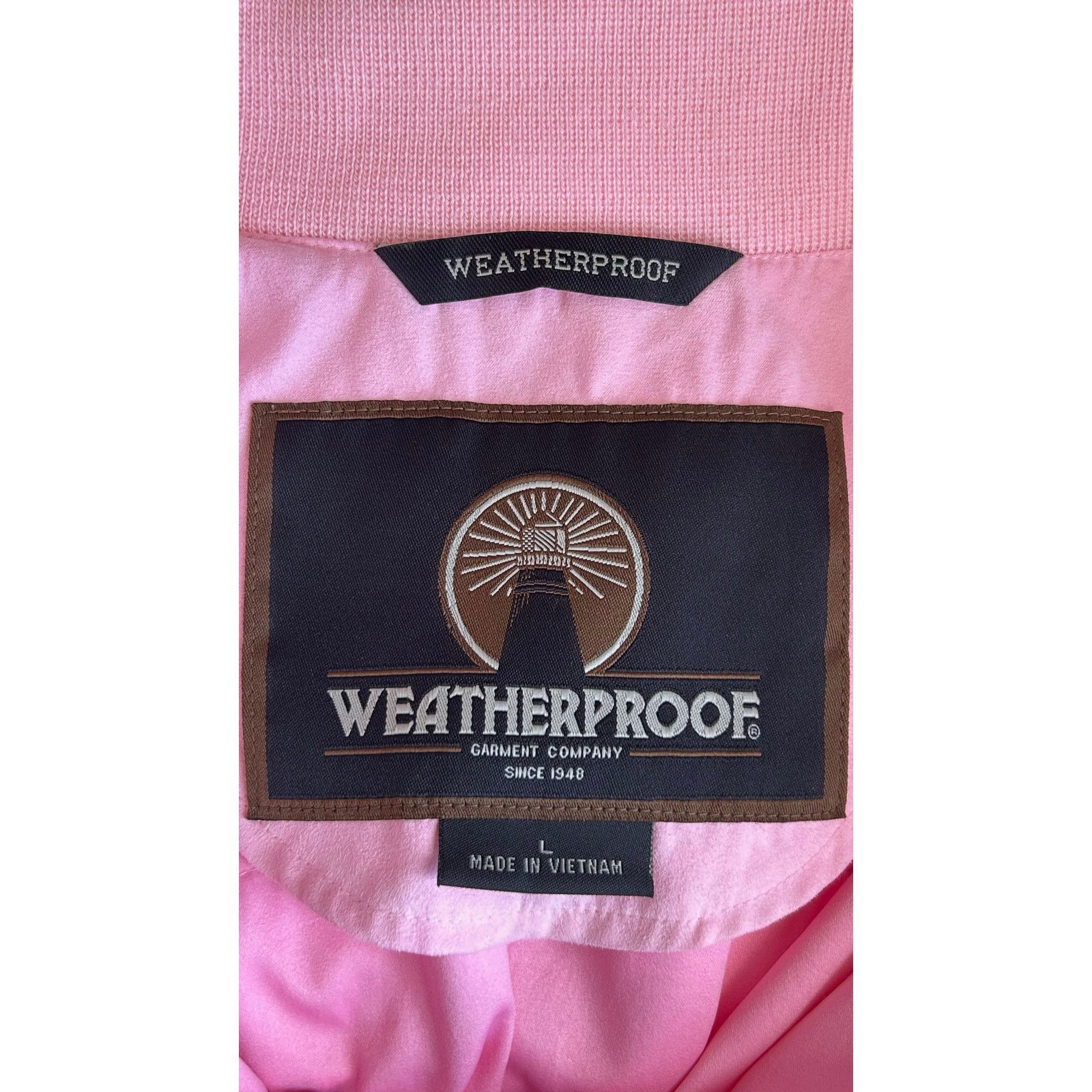 Weatherproof Weatherproof | Pullover Lightweight Jacket Shacket | Large Size L / US 10 / IT 46 - 3 Thumbnail