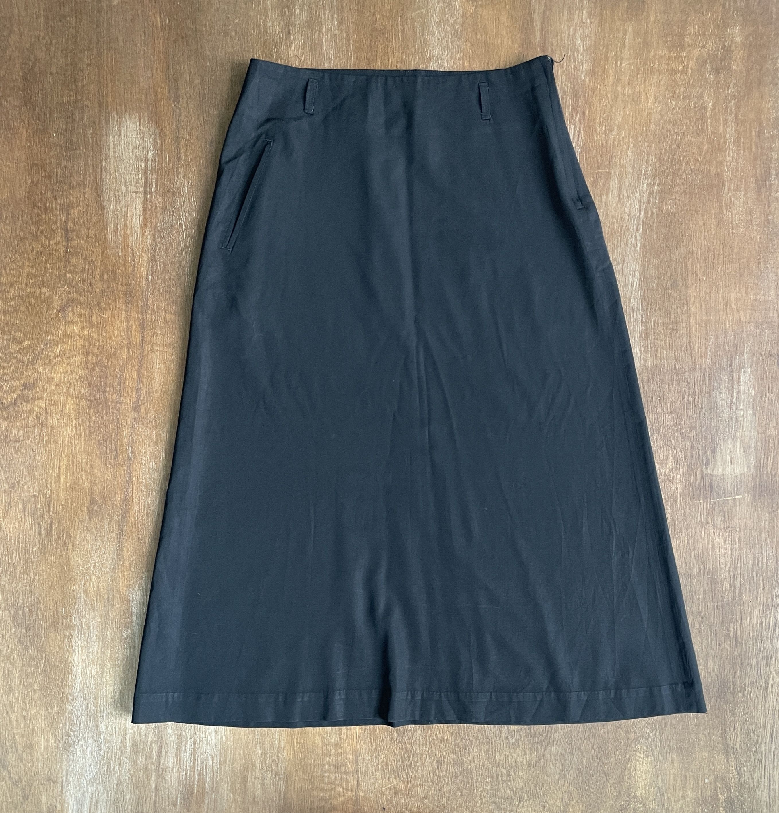 Y's Yohji Yamamoto Classic Wool Skirt
