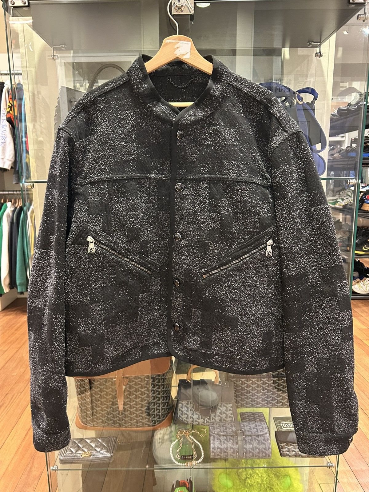 Louis Vuitton Speckled Damier Jacket