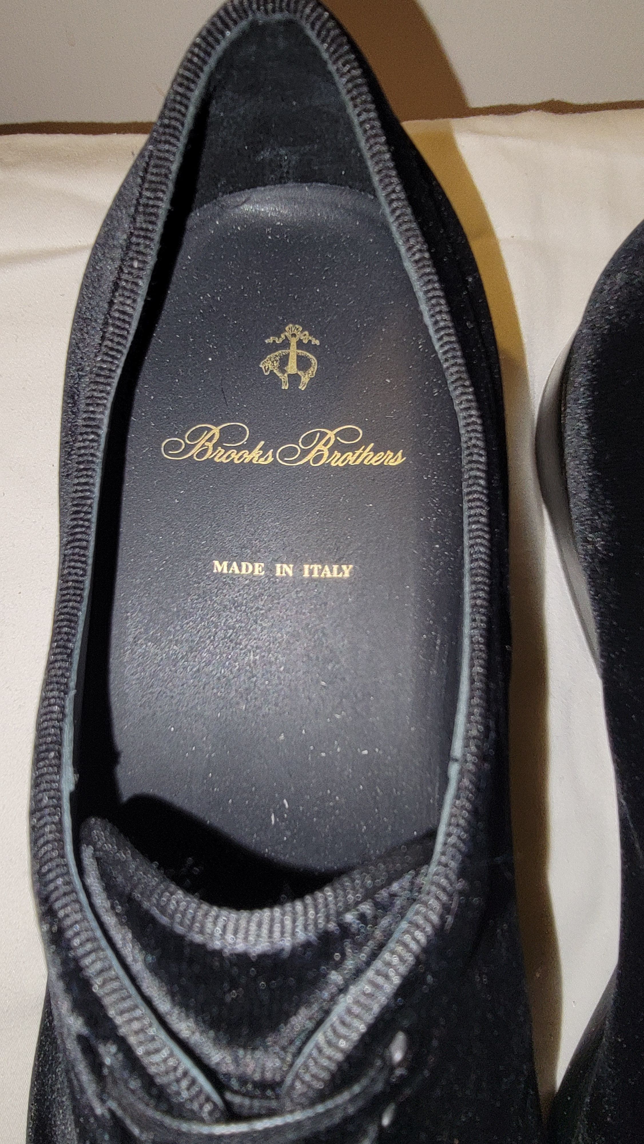 Brooks Brothers Brooks Brothers Italian-made velvet formal shoes Size US 10 / EU 43 - 7 Thumbnail