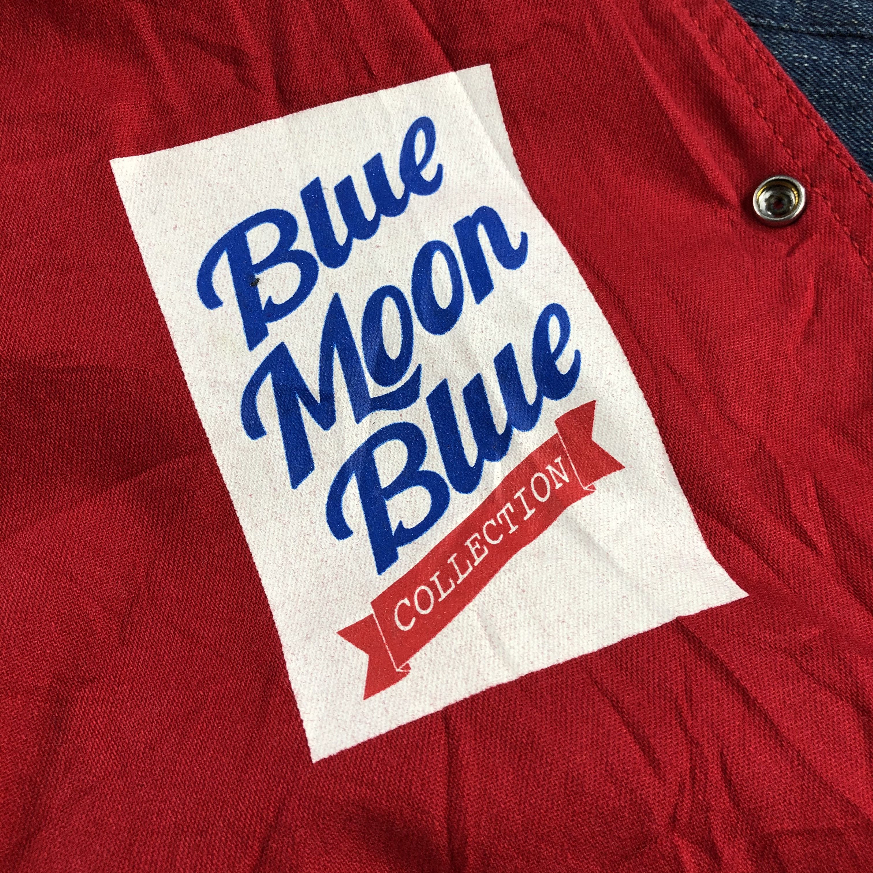 Japanese Brand Blue Moon Blue Denim Reversible Varsity Jacket Size US M / EU 48-50 / 2 - 8 Thumbnail