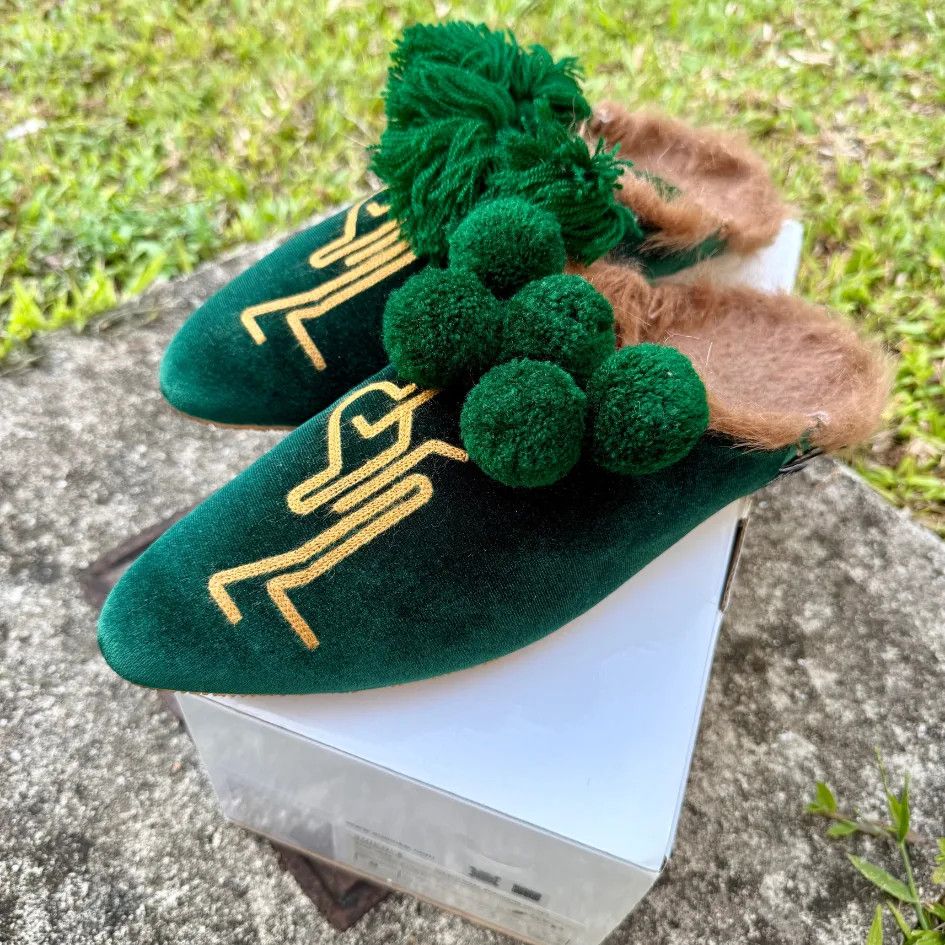 Suicoke FW22 Midorikawa x NGAP/Skoloct x Suicoke NGAP BABOUCHE VELVE Size US 9 / EU 42 - 1 Thumbnail