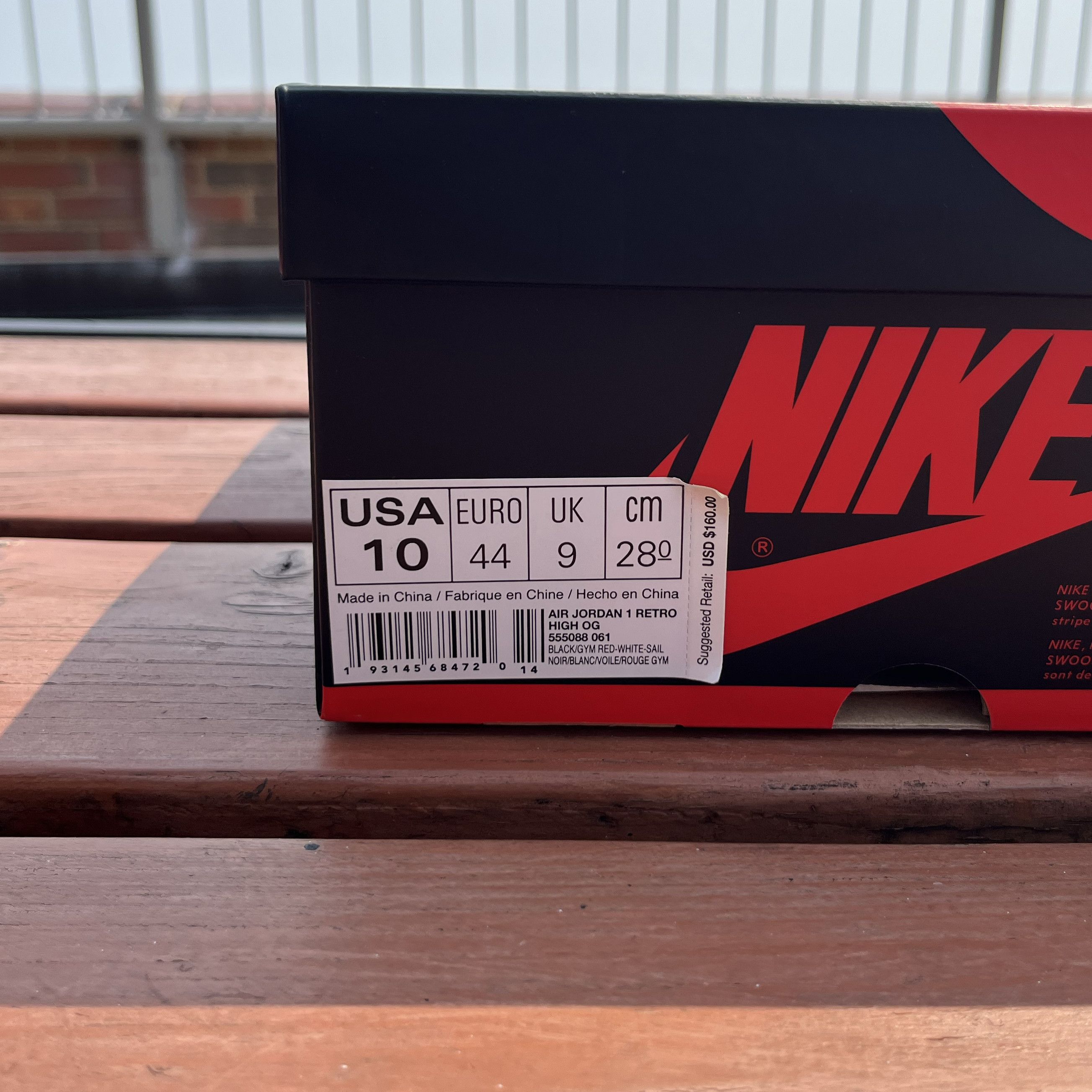 Jordan Brand Nike Jordan 1 Gym Red (Size 10 US M) Size US 10 / EU 43 - 9 Thumbnail