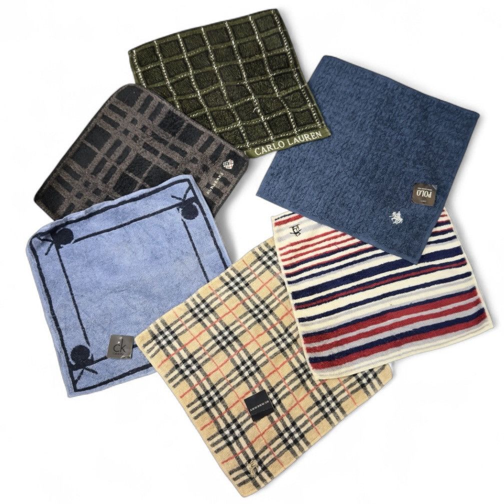 Vintage 🔥 Bundle Deal 🔥 Handkerchief | Pocket-square | Size ONE SIZE - 1 Thumbnail