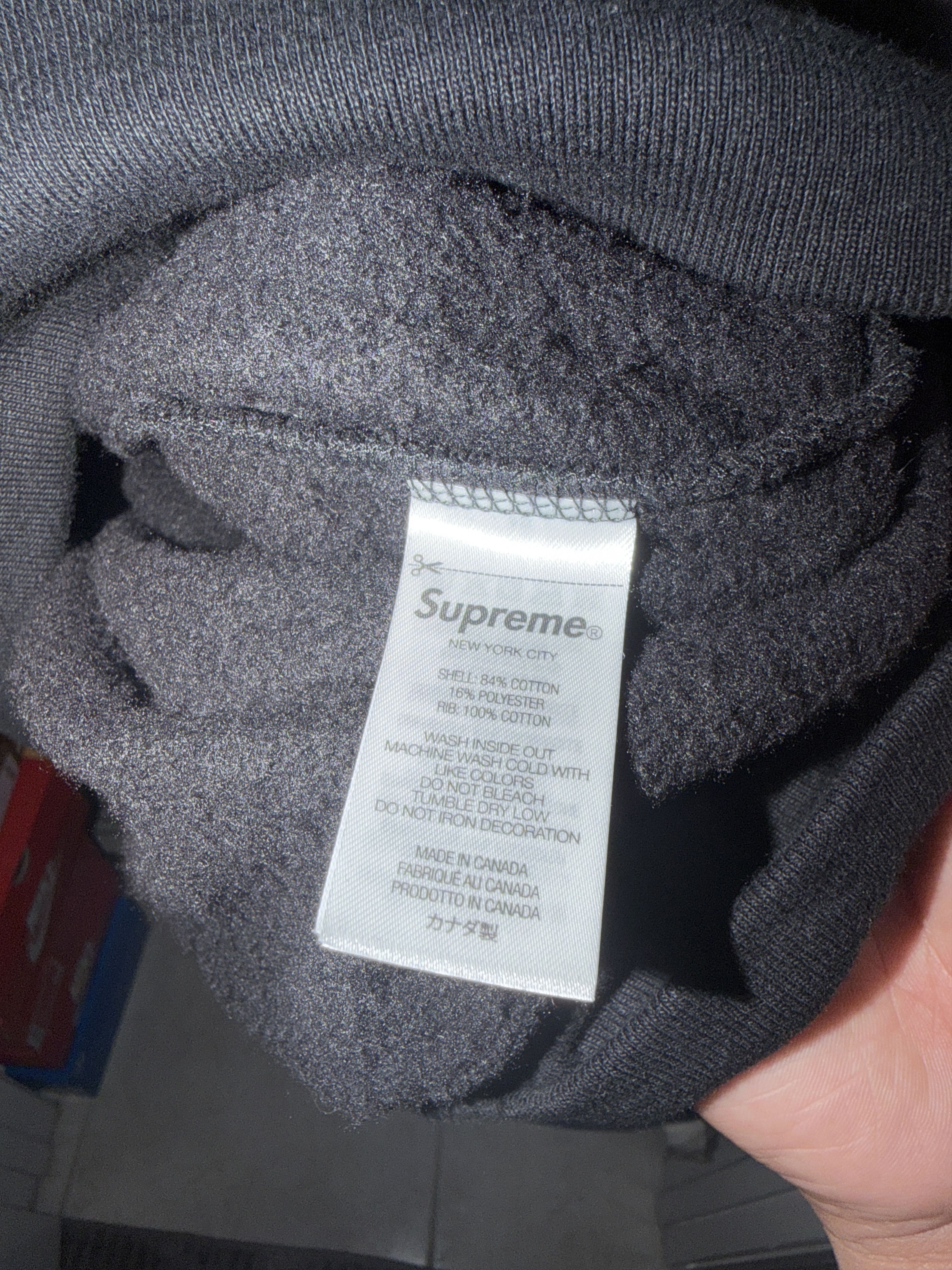 Supreme Supreme SS26 Black OG New York Hoodie Size US L / EU 52-54 / 3 - 5 Thumbnail