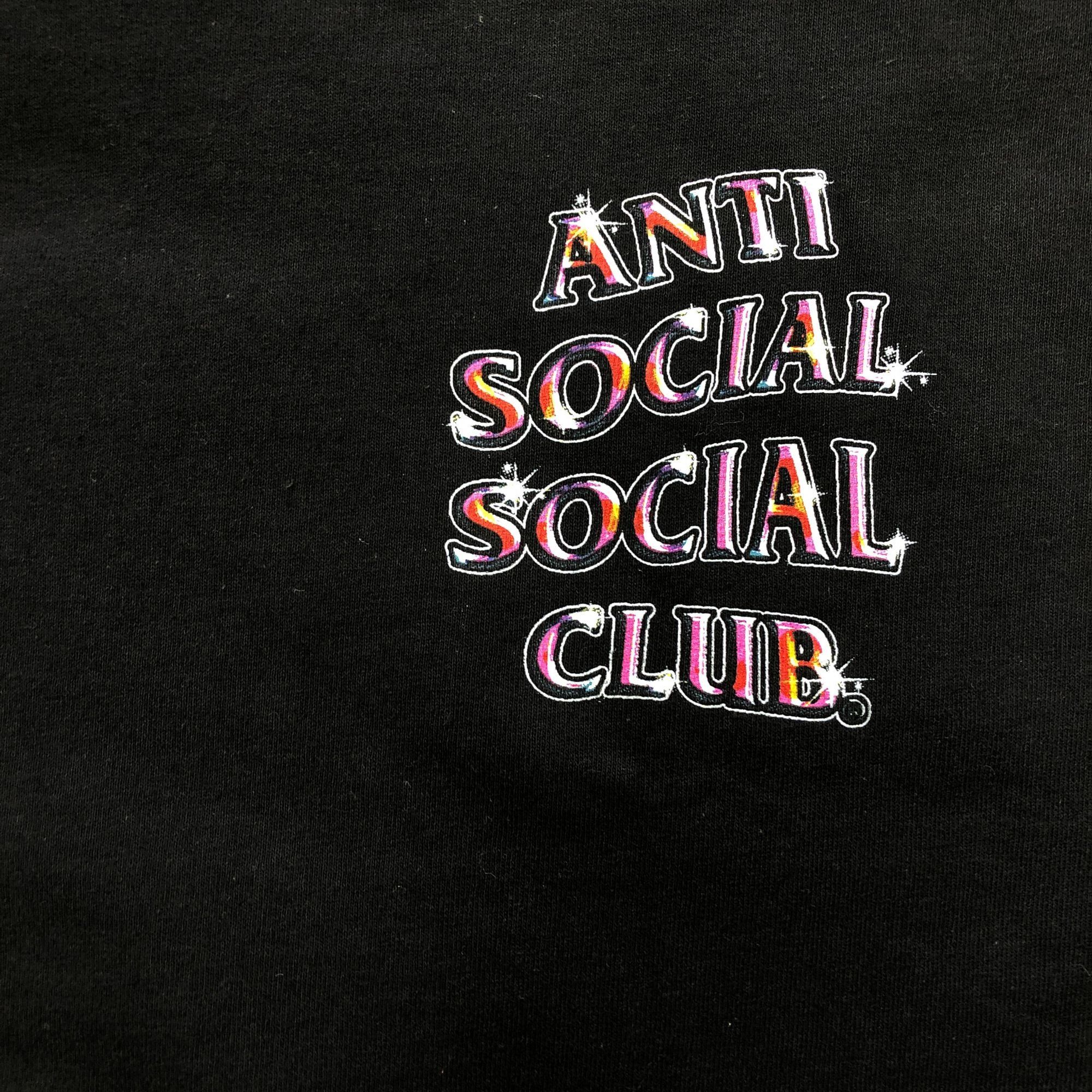 Anti Social Social Club Anti Social Social Club G2G Black T-Shirt Size Medium Size US M / EU 48-50 / 2 - 2 Thumbnail