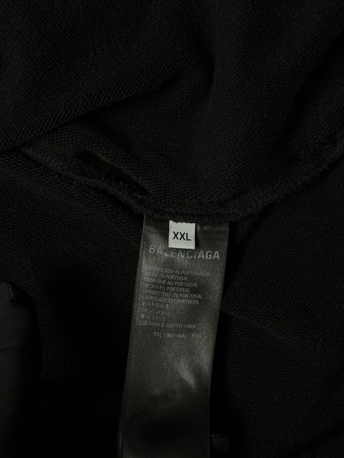 Balenciaga FW22 Balenciaga Gaffer Tape Hoodie (XXL) Size US XXL / EU 58 / 5 - 9 Thumbnail