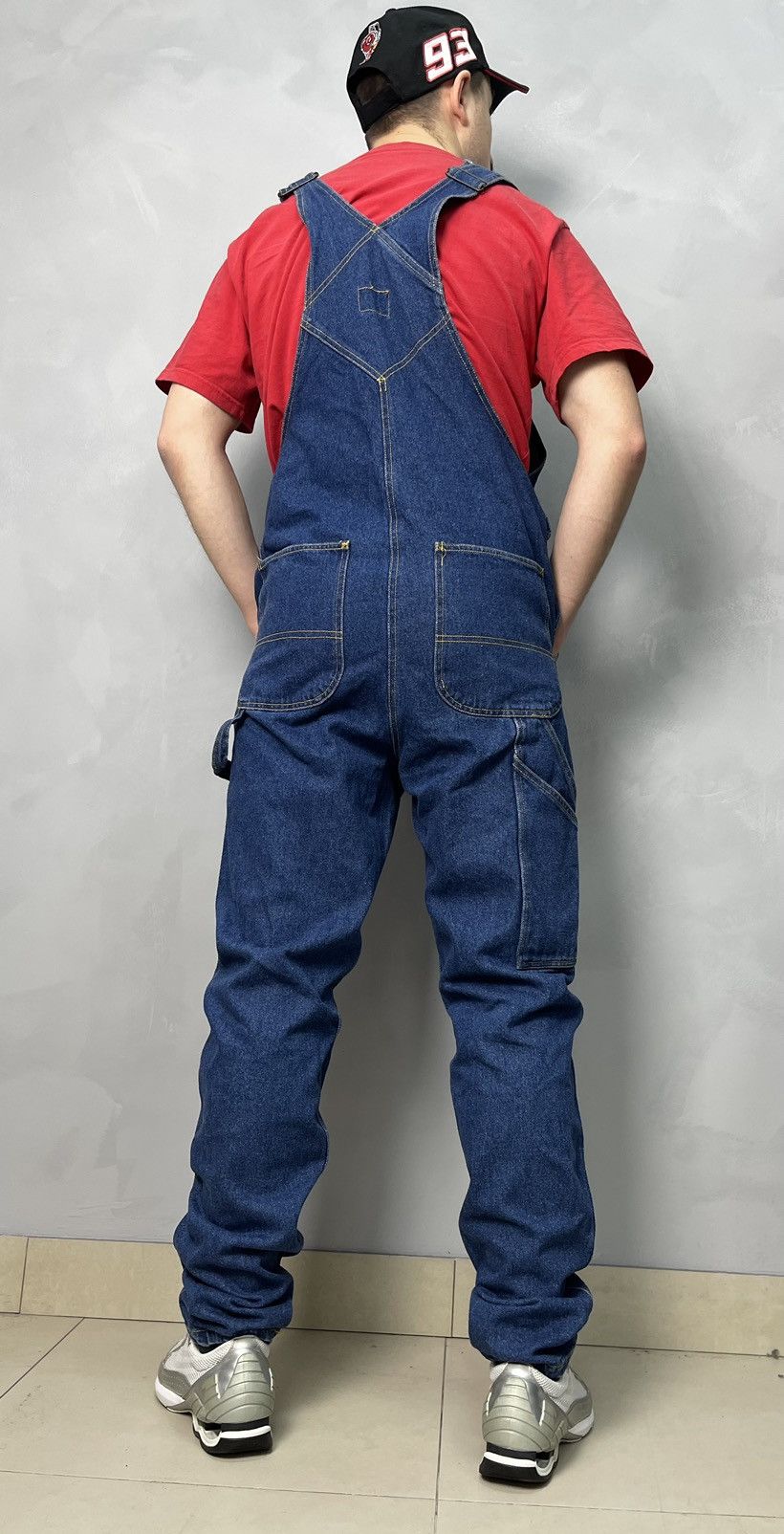 Karl Kani Vintage Karl Kani Denim Overalls Jumpsuit streetwear Y2K Size US 32 / EU 48 - 6 Thumbnail