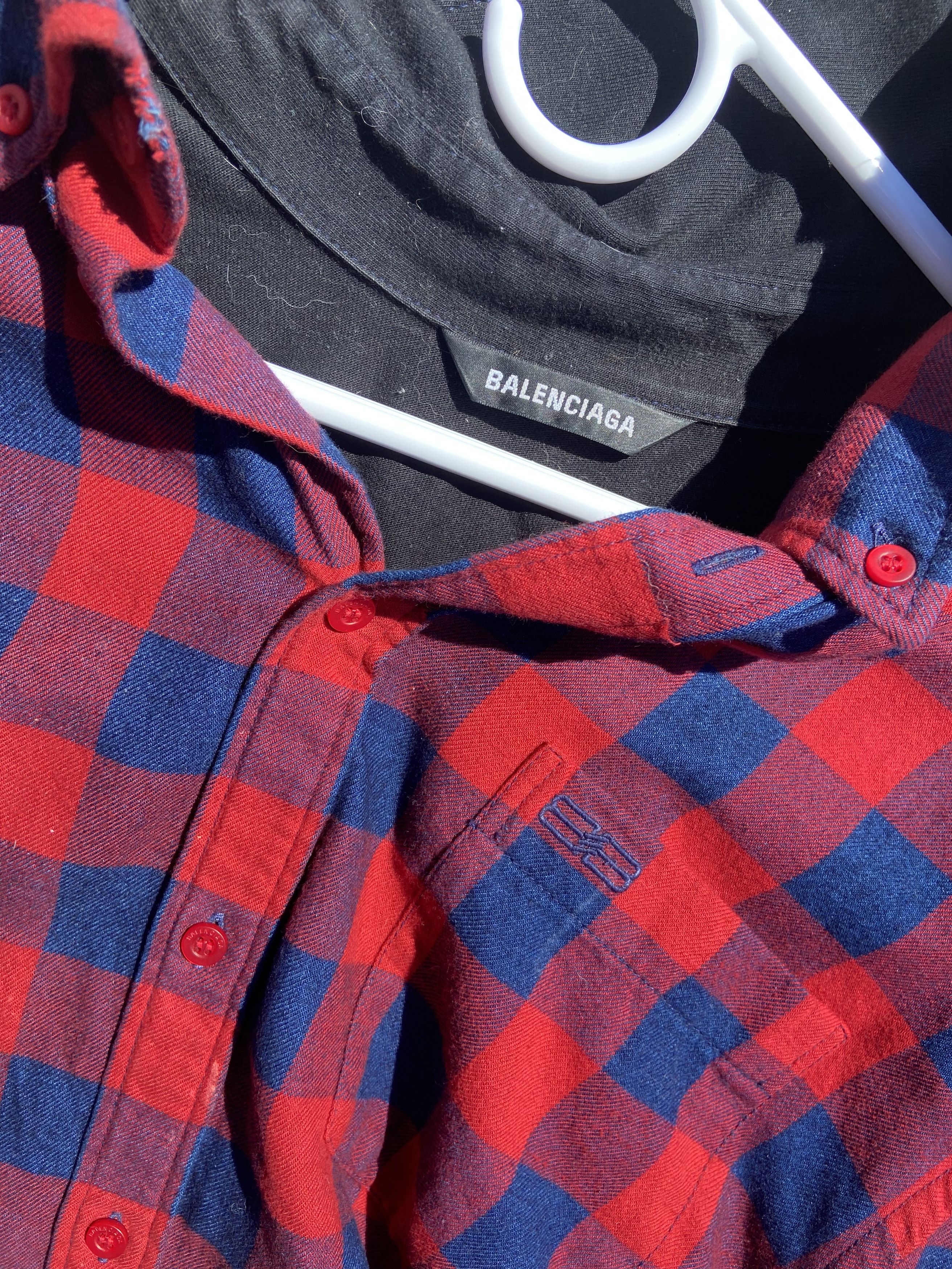 Balenciaga Balenciaga hybrid button up Size US M / EU 48-50 / 2 - 3 Thumbnail